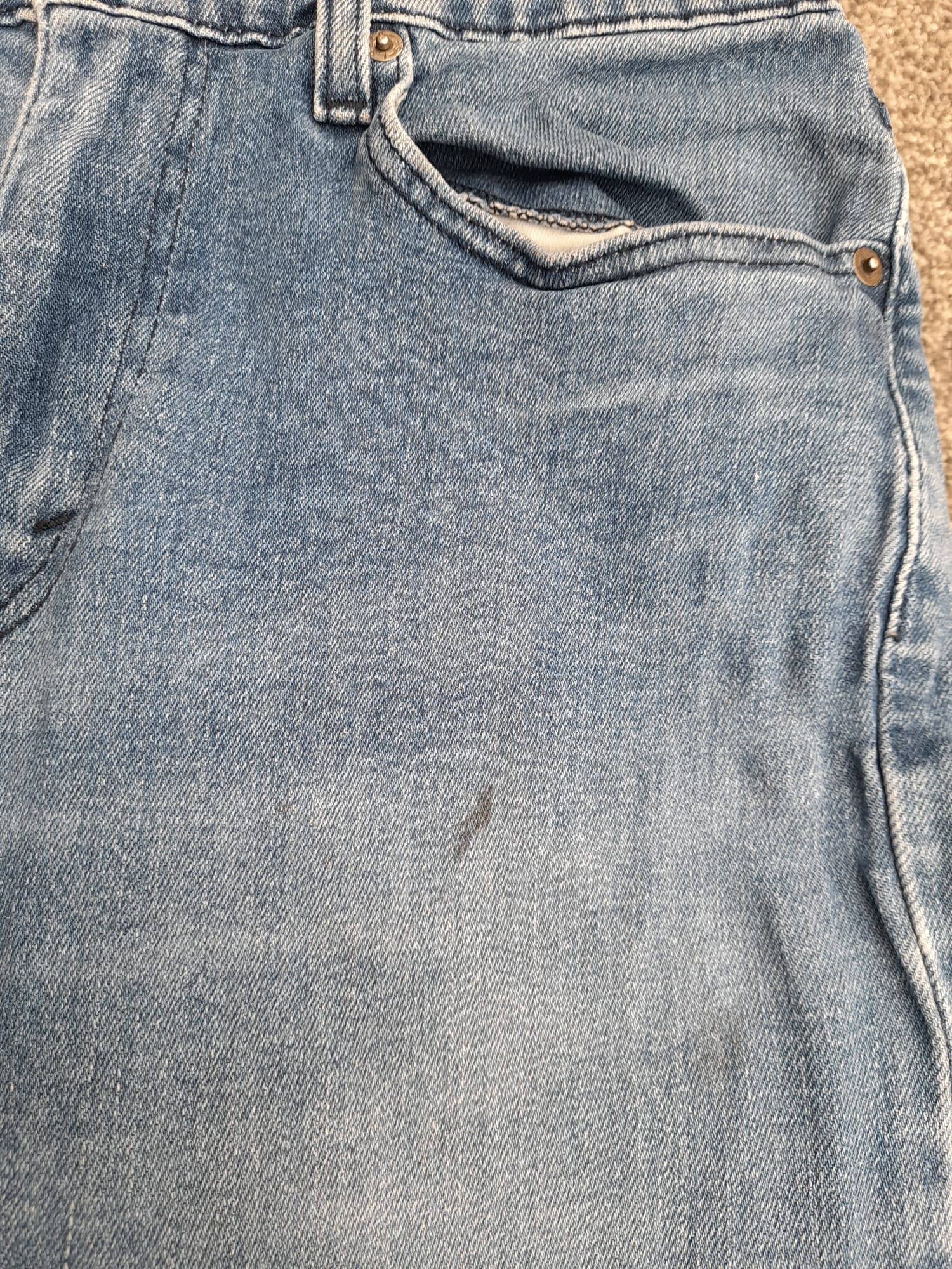 Levi's Light Blue 514 Slim Straight Red Tab Jeans 32" image 7