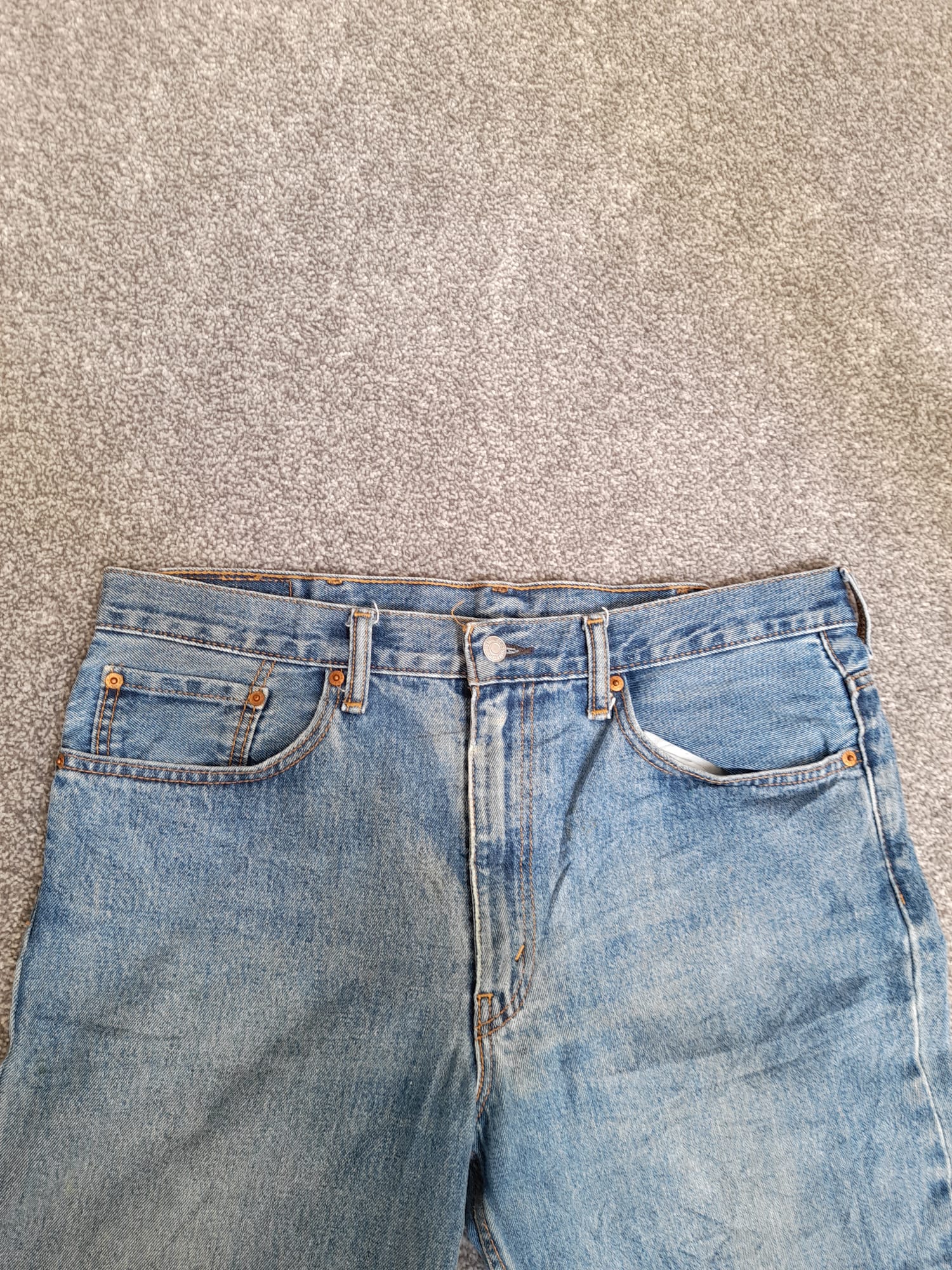 Levi's Light Blue 516 Relaxed Fit Red Tab Jeans 38" image 2