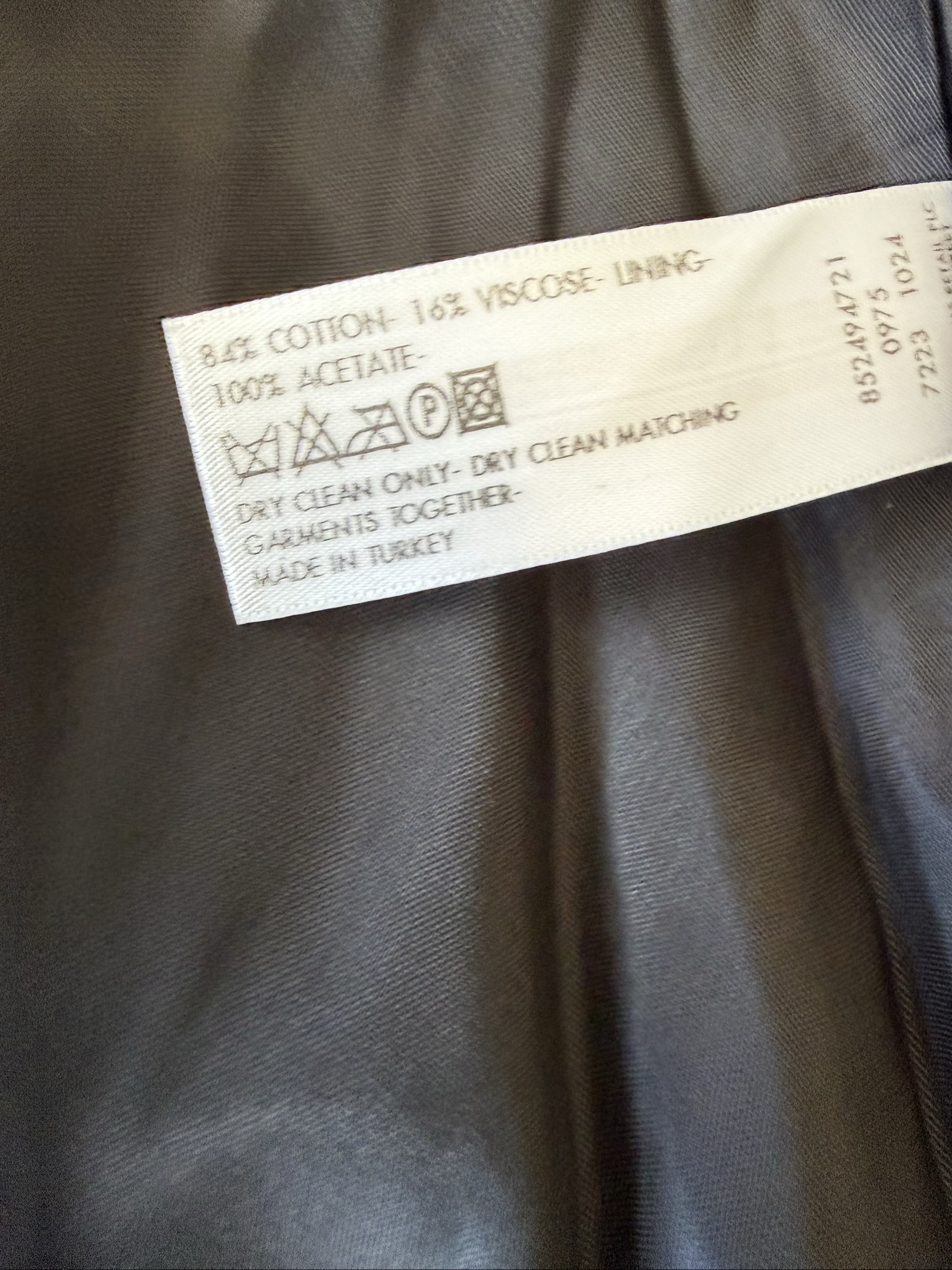 Jasper Conran Black Textured A-Line Skirt UK 14 Elegant Classic Design image 6