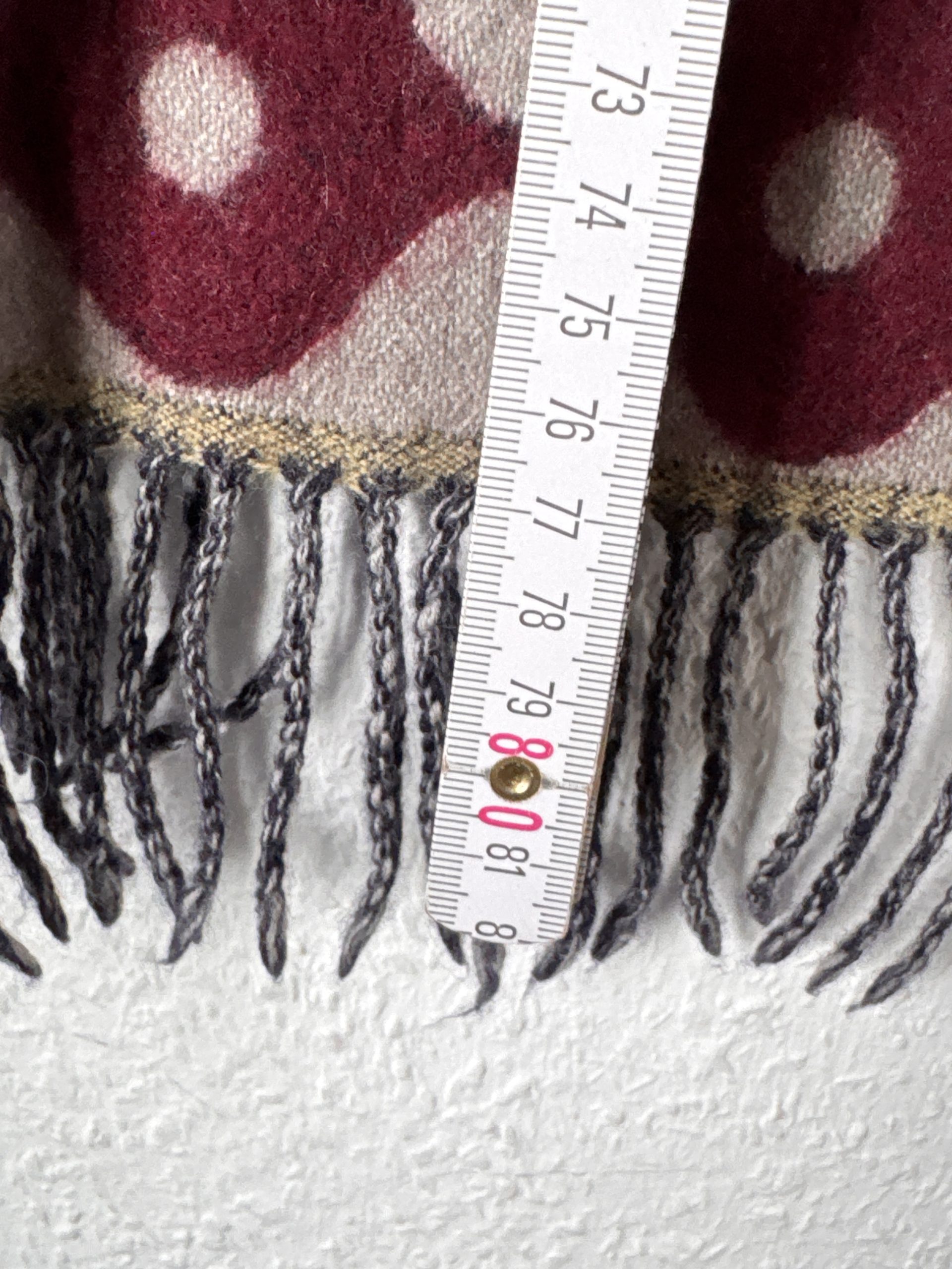 Unbranded Multi Colour Patterned Wool Scarf One Size 2914 image 9