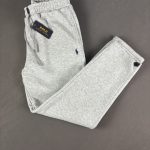 Polo Ralph Lauren Hellgrau Open Leg Jogger Jogginghose L Baumwolle
