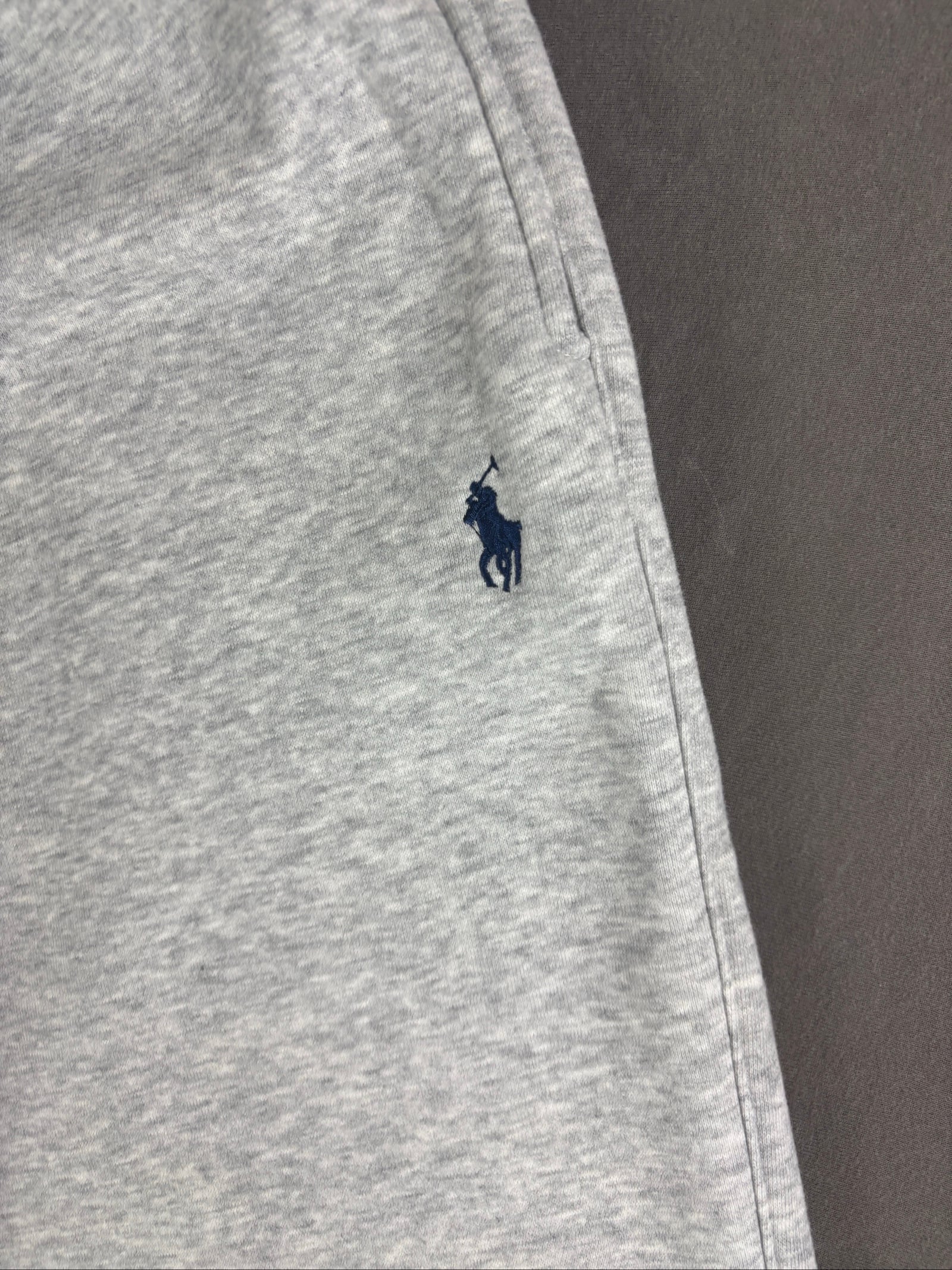 Polo Ralph Lauren Hellgrau Open Leg Jogger Jogginghose L Baumwolle image 4