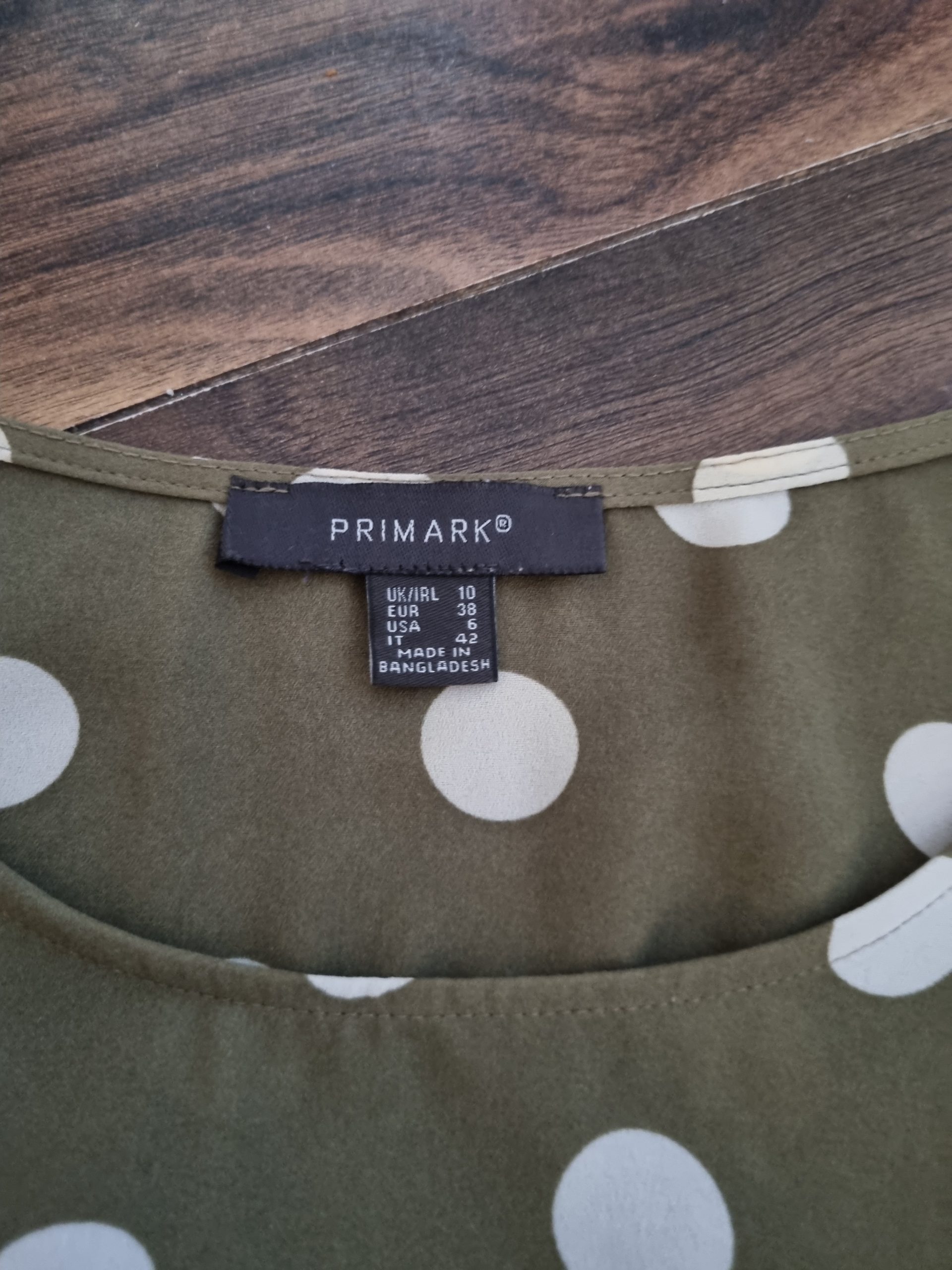 Primark and Atmosphere green blue and black sleevless tops UK 8 - 10 image 3