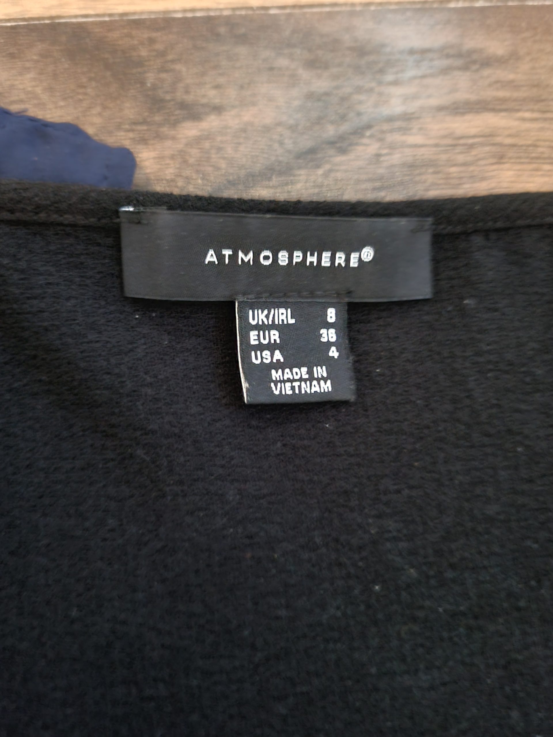 Primark and Atmosphere green blue and black sleevless tops UK 8 - 10 image 6