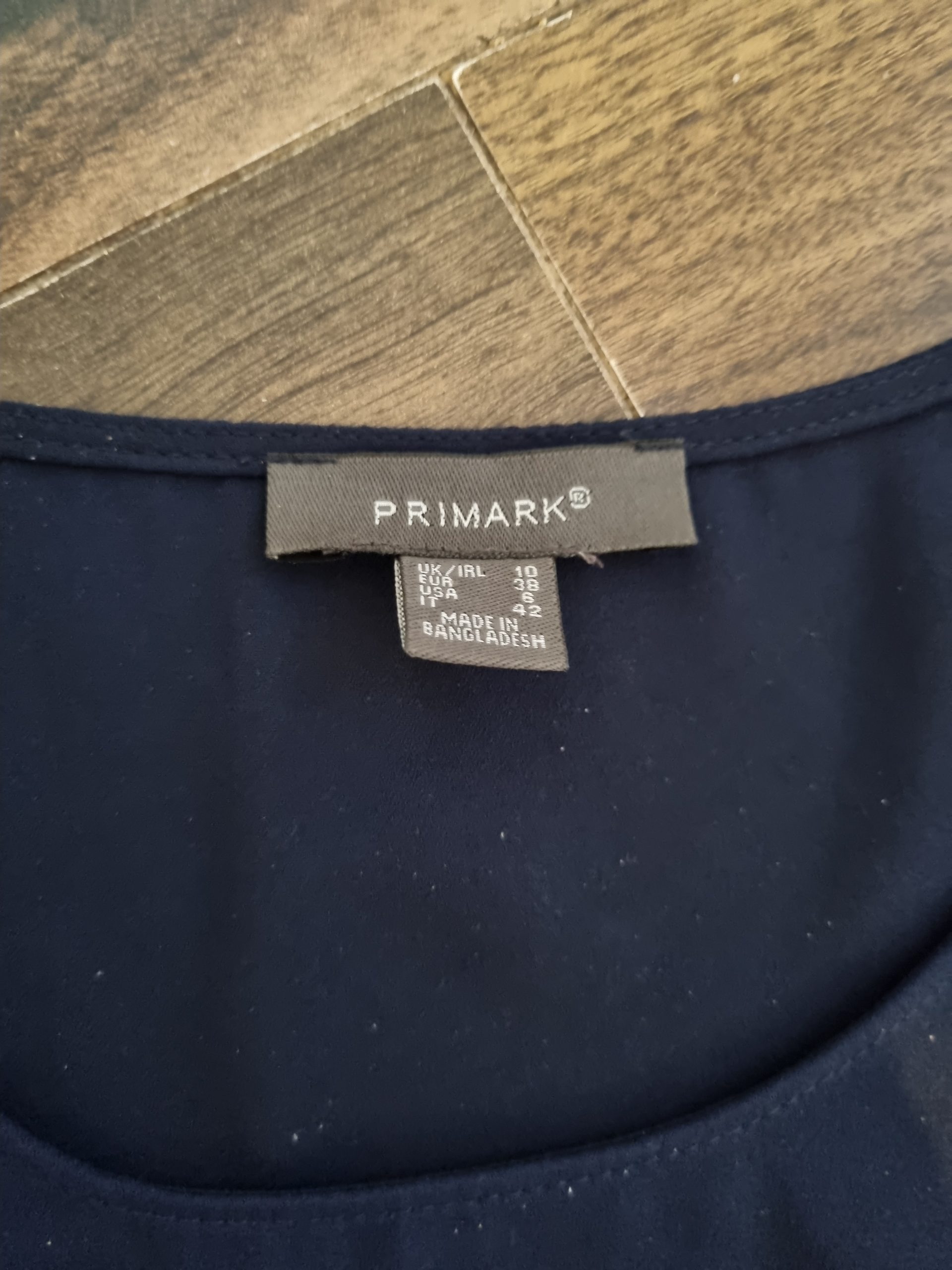 Primark and Atmosphere green blue and black sleevless tops UK 8 - 10 image 10
