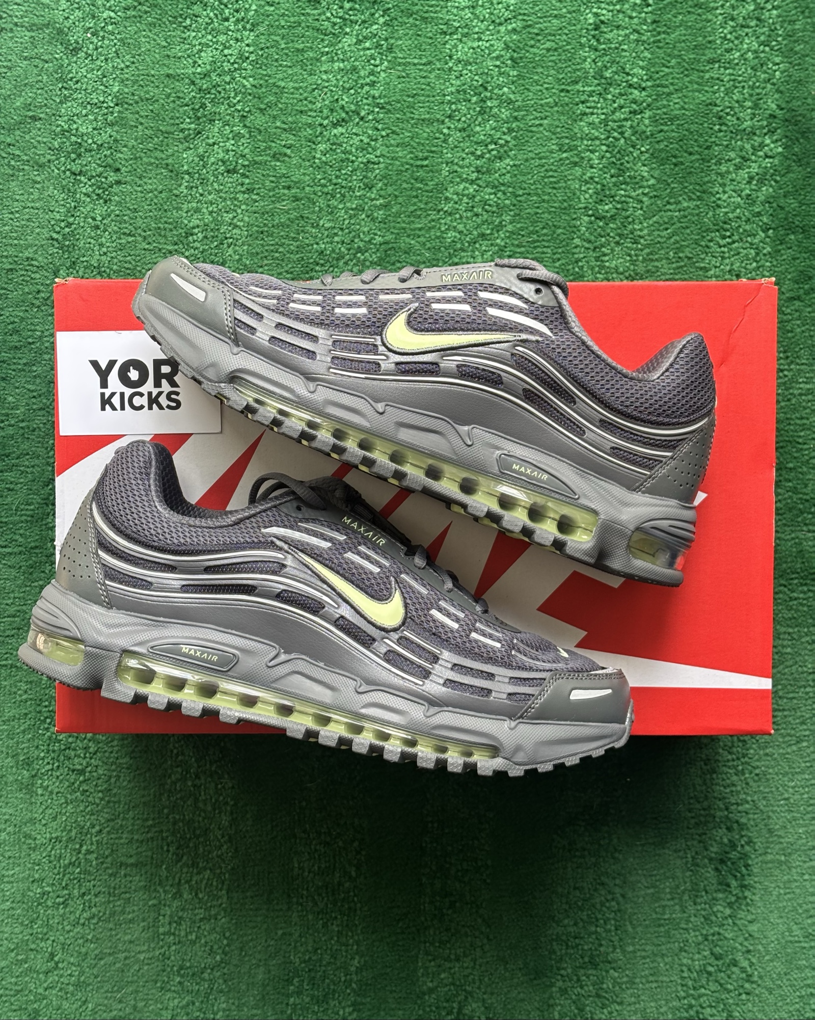 UK 9.5 Nike Air Max TL 2.5 | Iron Grey & Liquid Lime | FZ4110-013