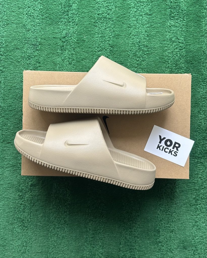 UK 7 Nike Calm Slide | Khaki FD4116-201 | New