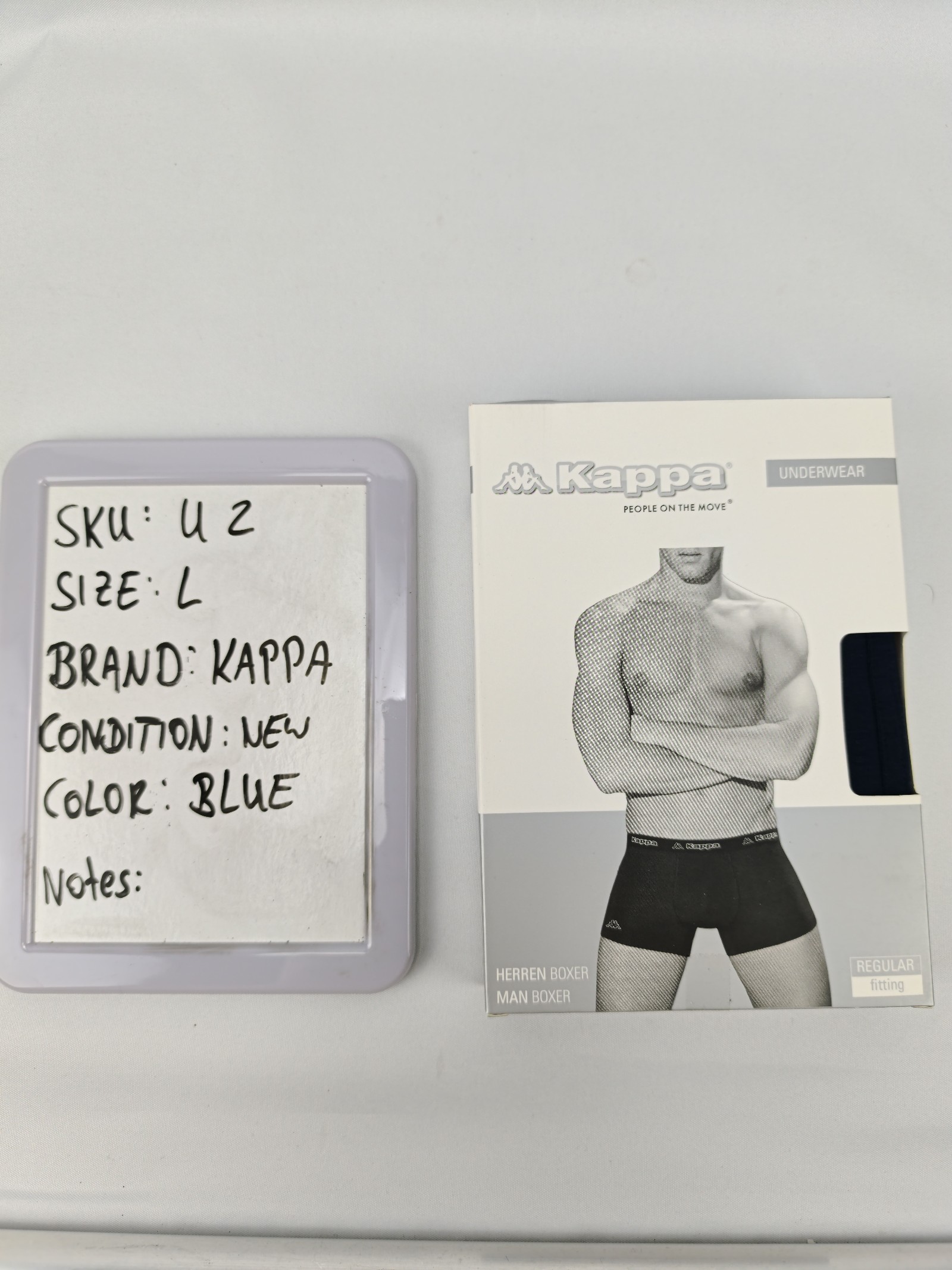 Kappa Herren Boxershorts Größe L, Klassischer Sitz
