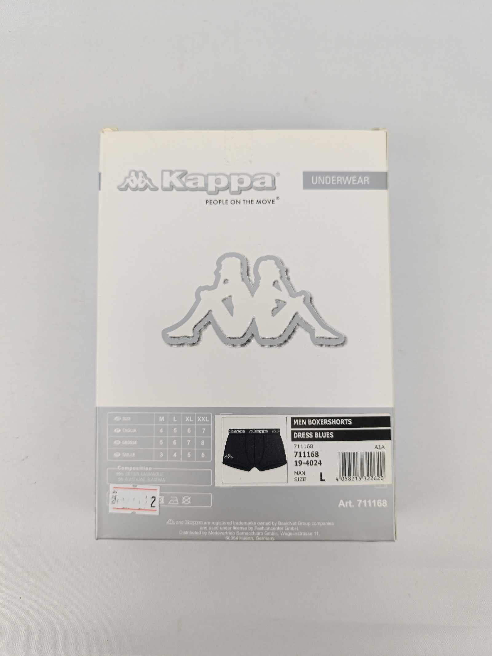 Kappa Herren Boxershorts Größe L, Klassischer Sitz image 3