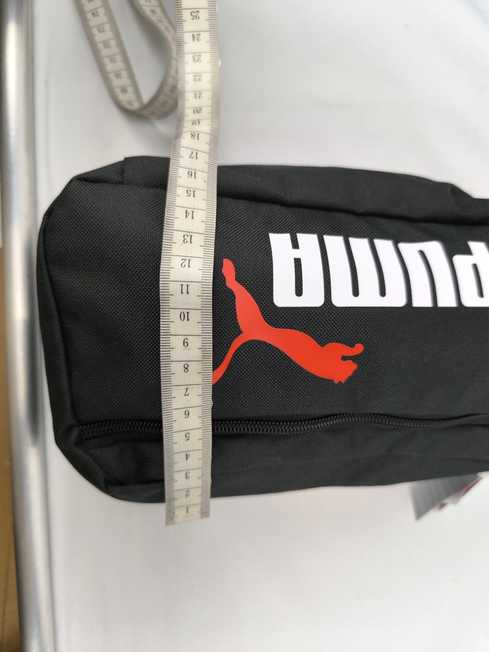 Puma Kulturbeutel Schwarz 23 cm Unisex Neu mit Originaletikett Reise Tasche image 3