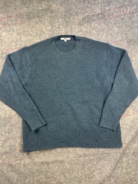 Uniqlo Blue Crew Neck Jumper M