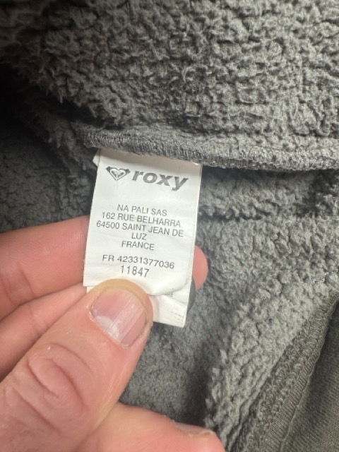 Roxy Brown Hooded Toggle Jacket XL image 5
