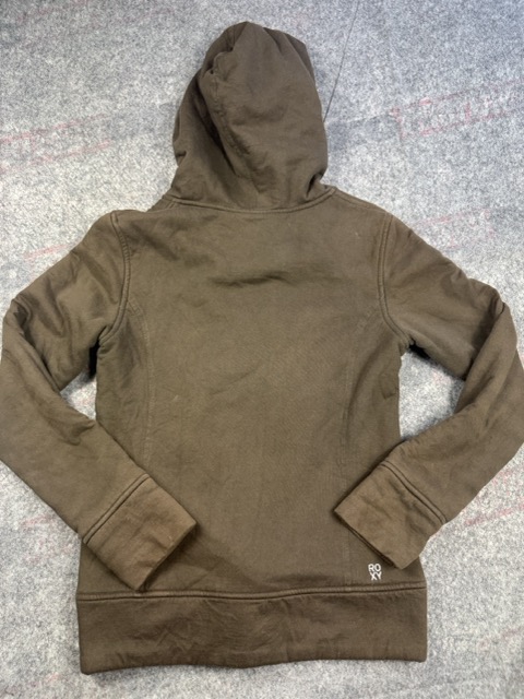 Roxy Brown Hooded Toggle Jacket XL image 9