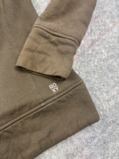 Roxy Brown Hooded Toggle Jacket XL image 10