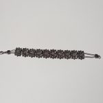 Beautiful costume black crystals Bracelet .