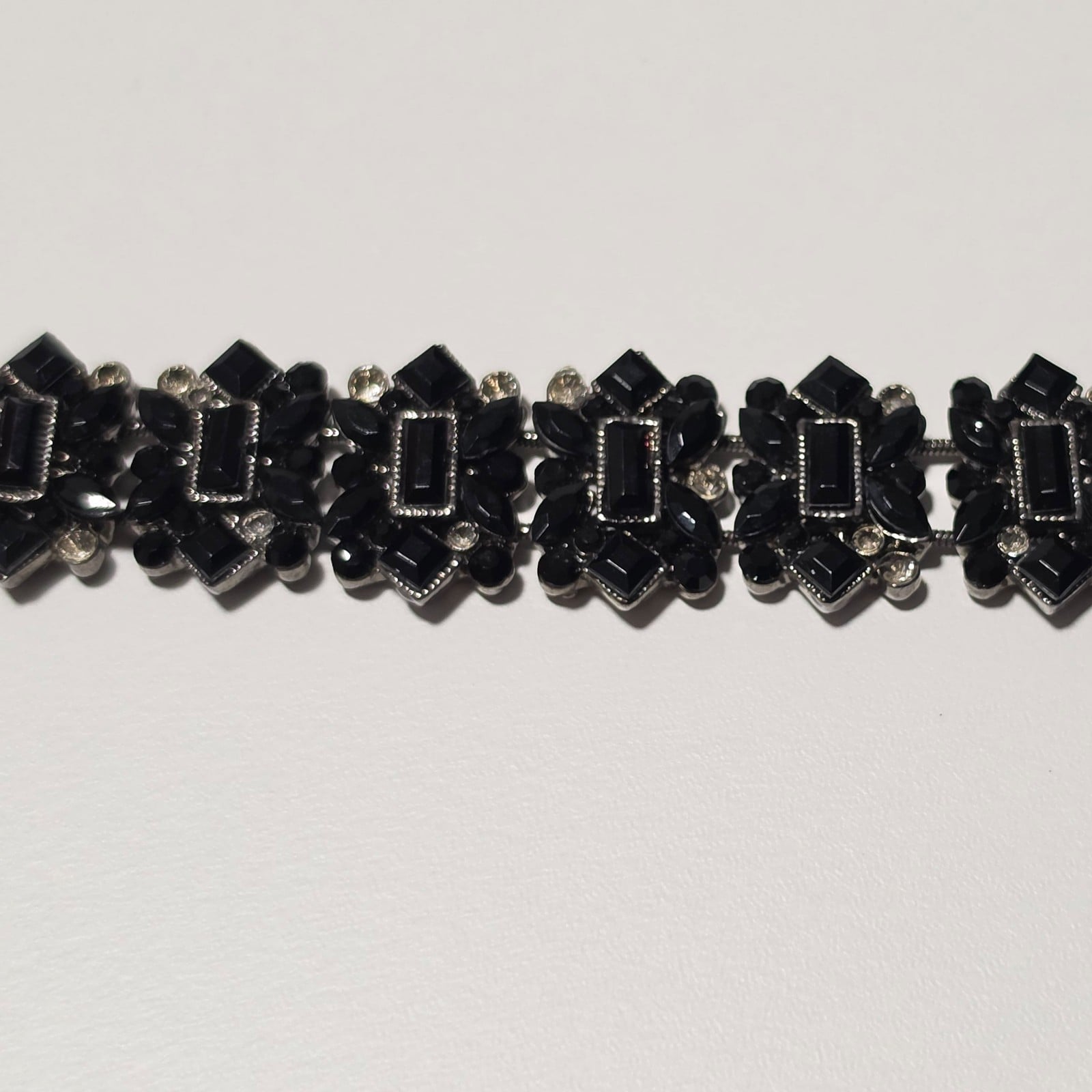 Beautiful costume black crystals Bracelet . image 2