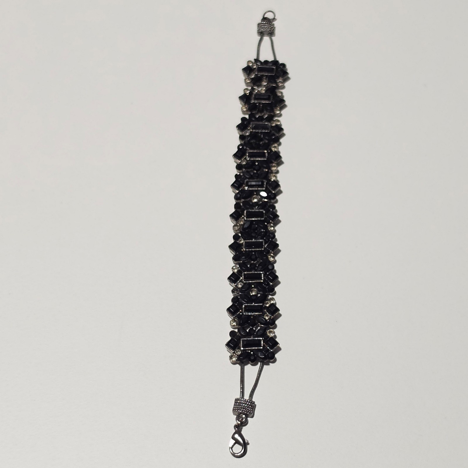 Beautiful costume black crystals Bracelet . image 3
