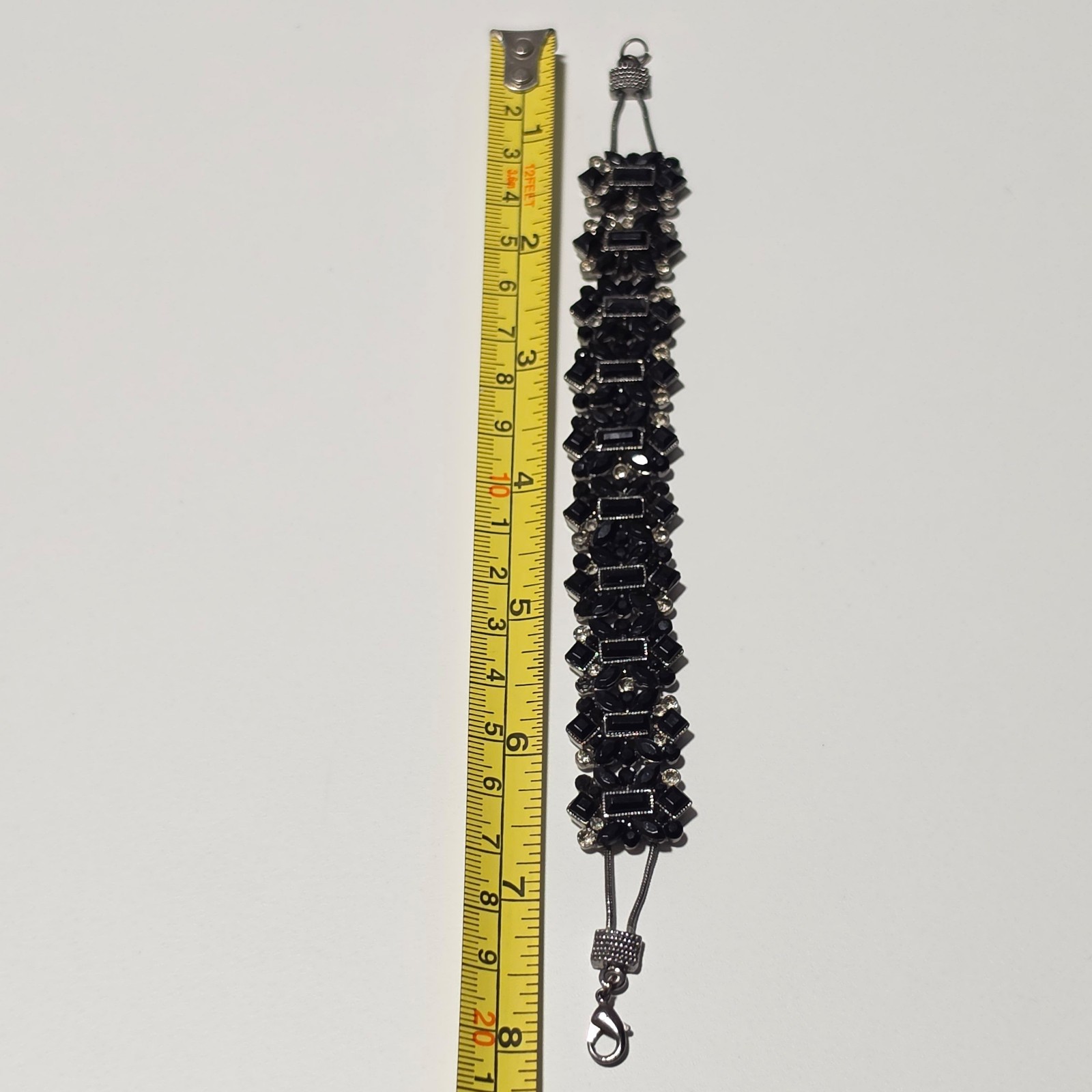 Beautiful costume black crystals Bracelet . image 4