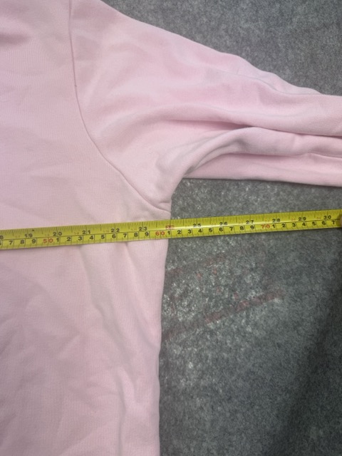 M&S Light Rose Pink 1/4 Zip Sweatshirt L image 7