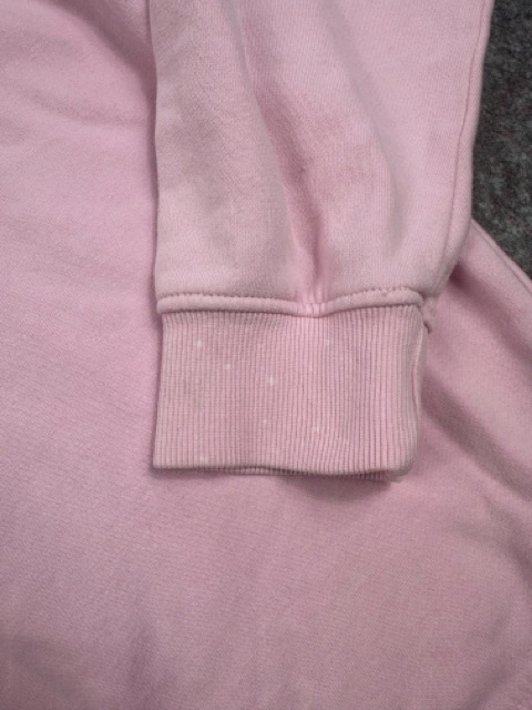 M&S Light Rose Pink 1/4 Zip Sweatshirt L image 10