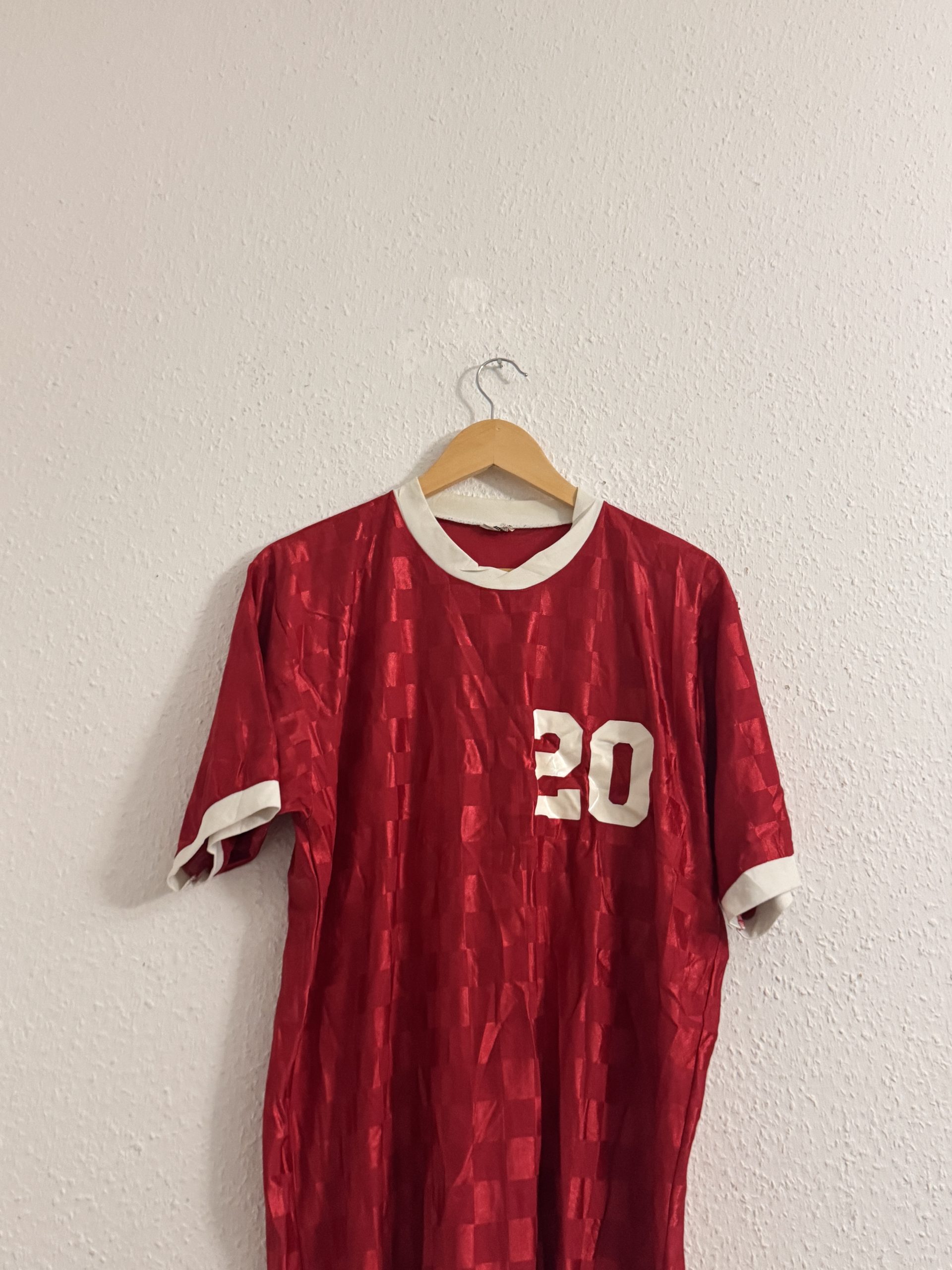 Unbranded Red & White Retro Sports Jersey Size Other image 3