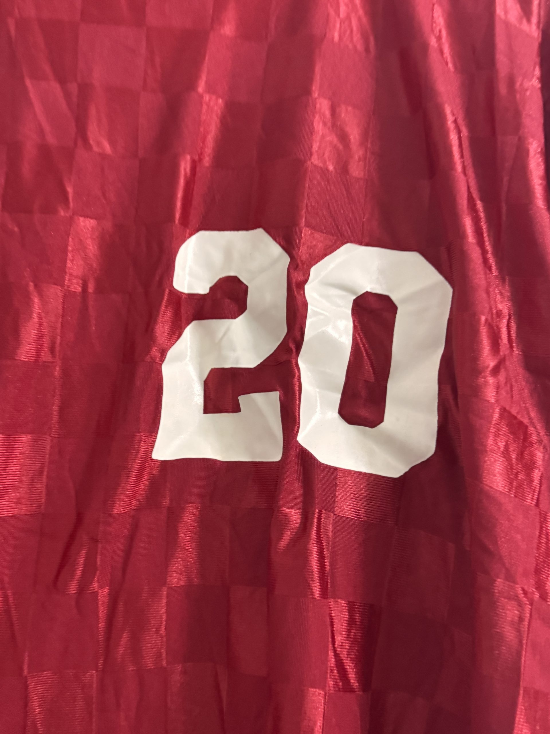 Unbranded Red & White Retro Sports Jersey Size Other image 5