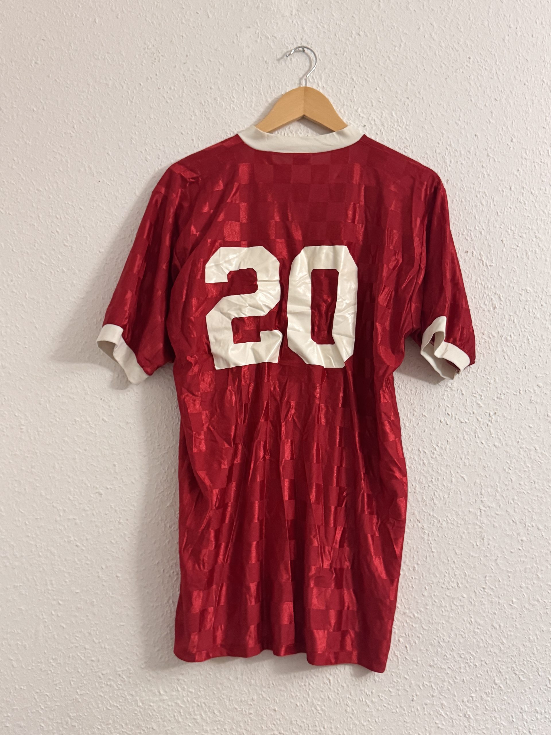 Unbranded Red & White Retro Sports Jersey Size Other image 8