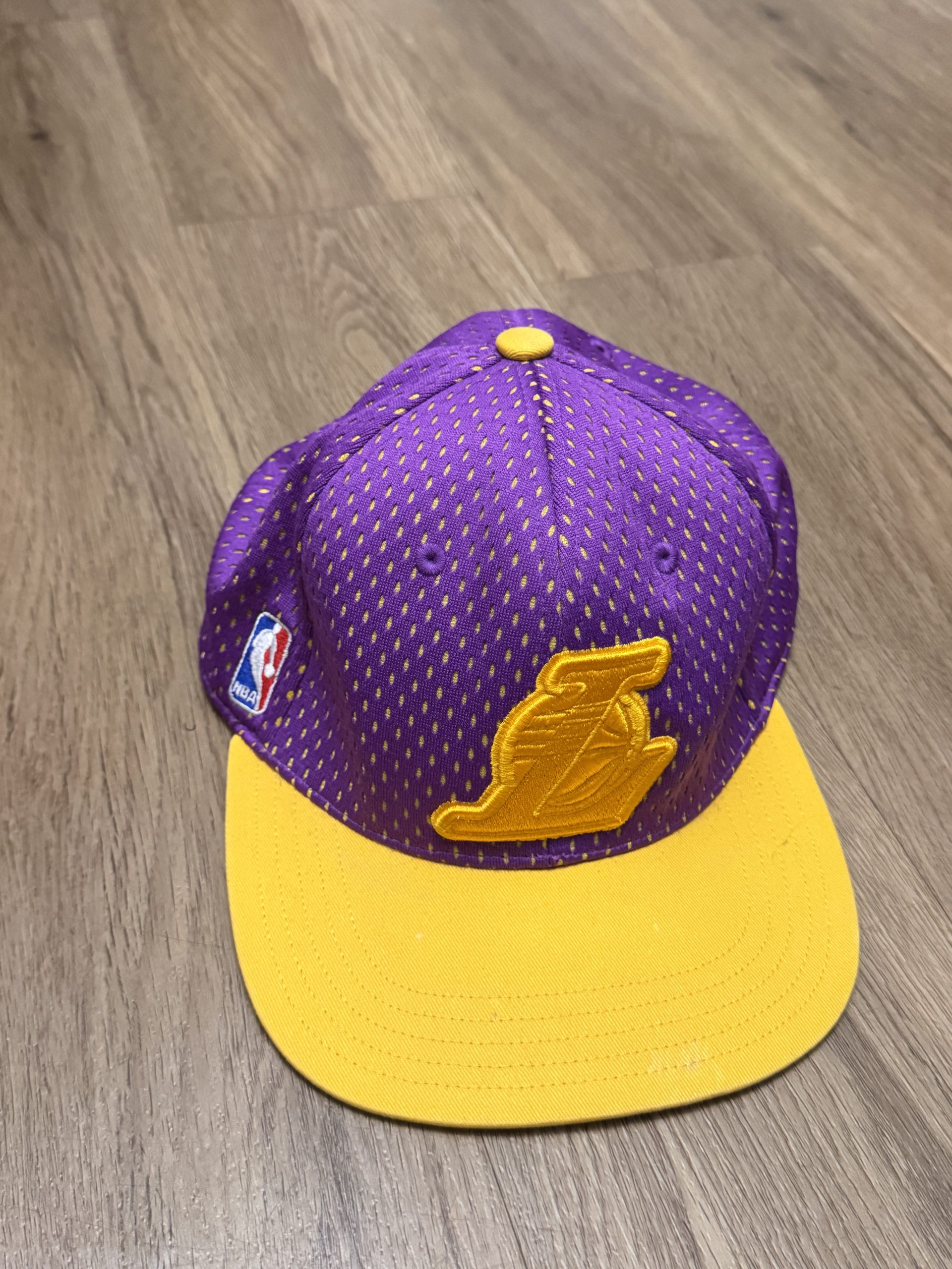 NBA Purple & Yellow Basketball Logo Cap One Size 2925