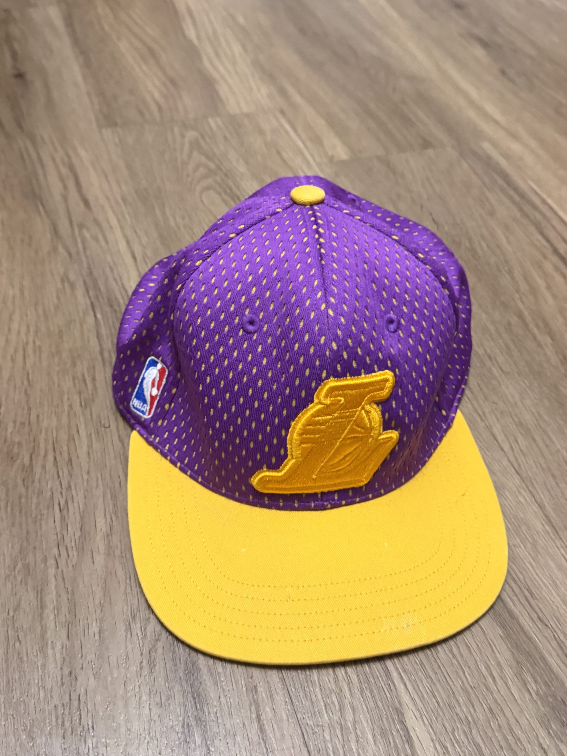 NBA Purple & Yellow Basketball Logo Cap One Size 2925 image 2