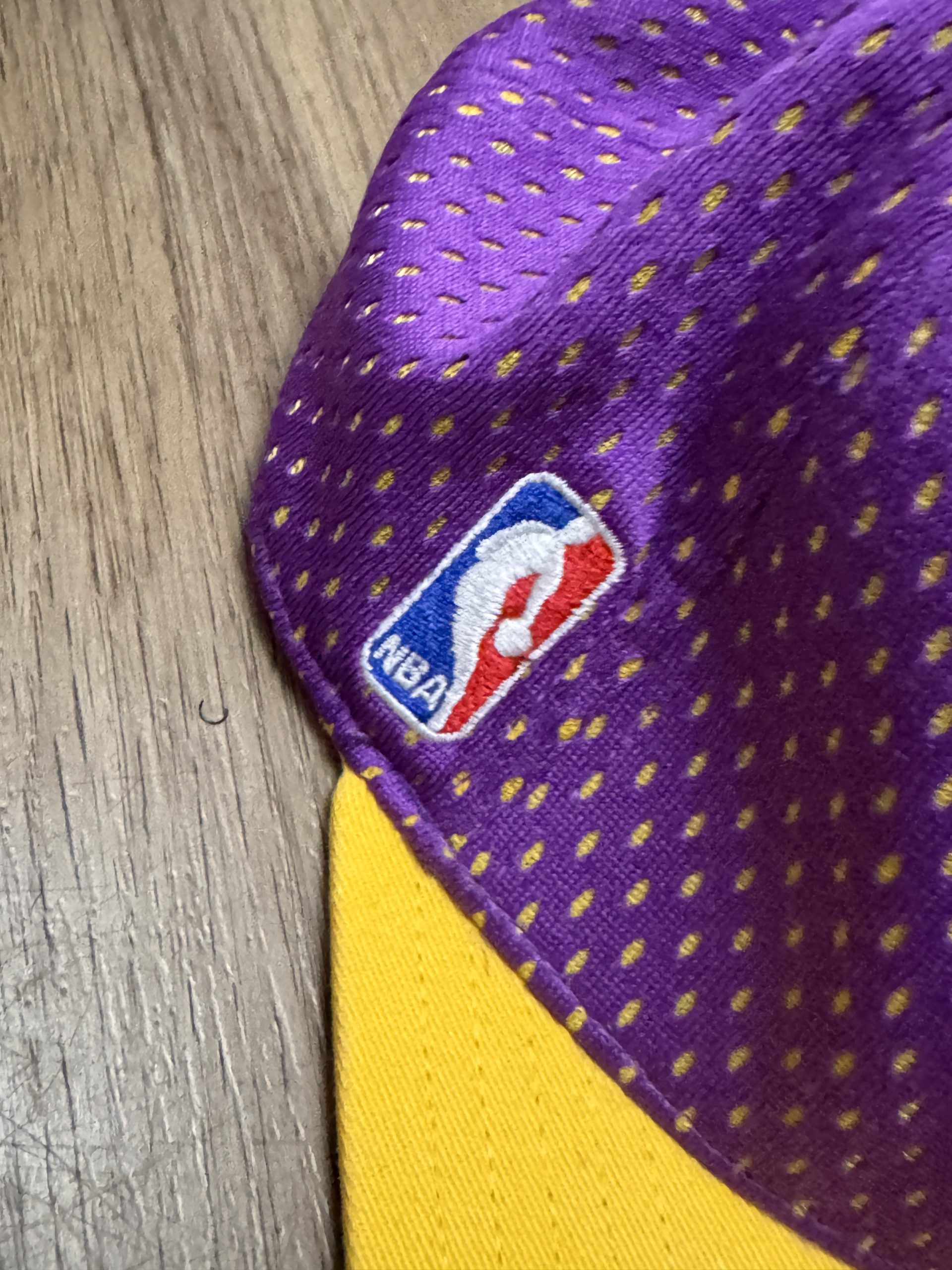 NBA Purple & Yellow Basketball Logo Cap One Size 2925 image 4