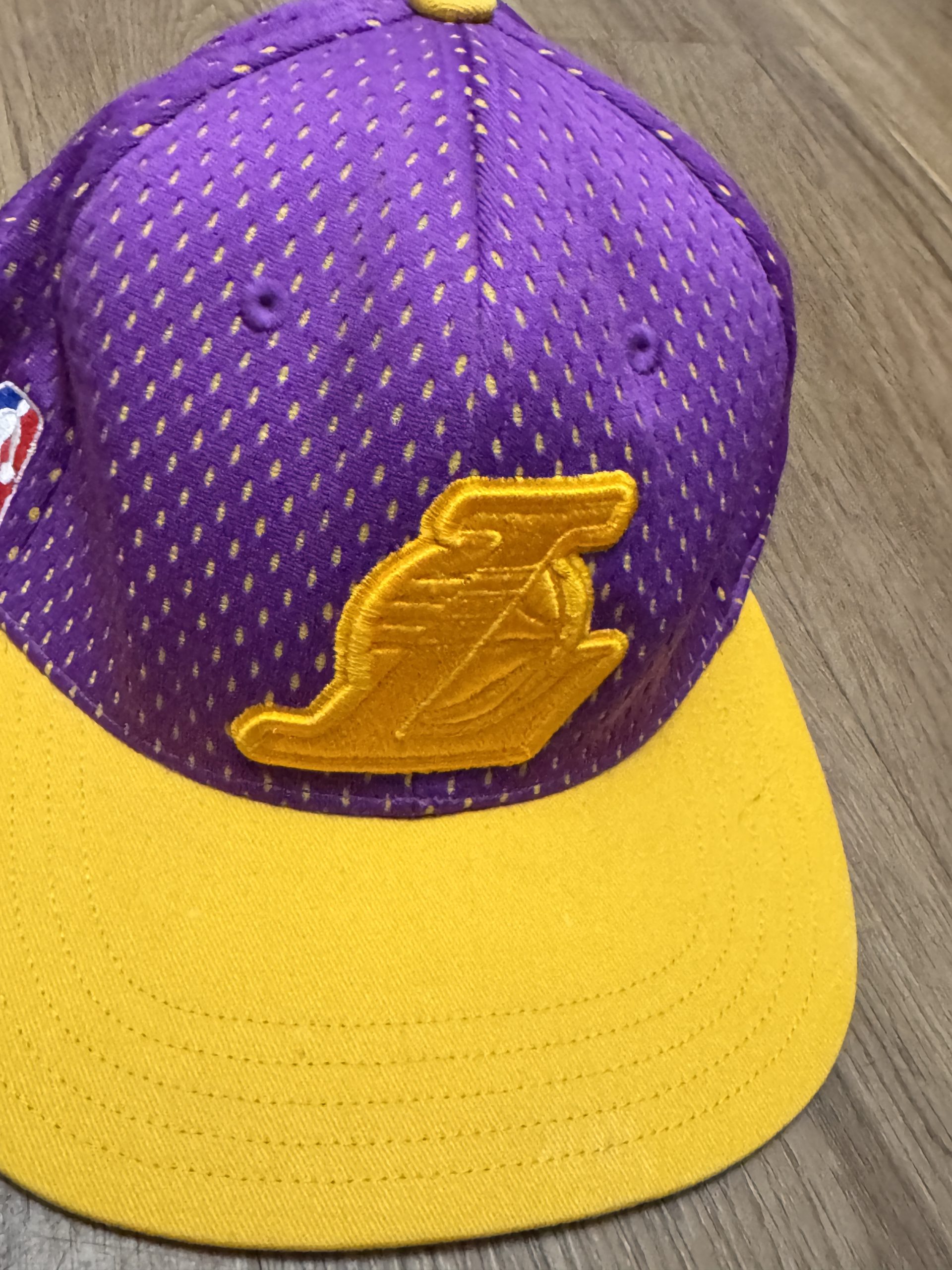 NBA Purple & Yellow Basketball Logo Cap One Size 2925 image 5