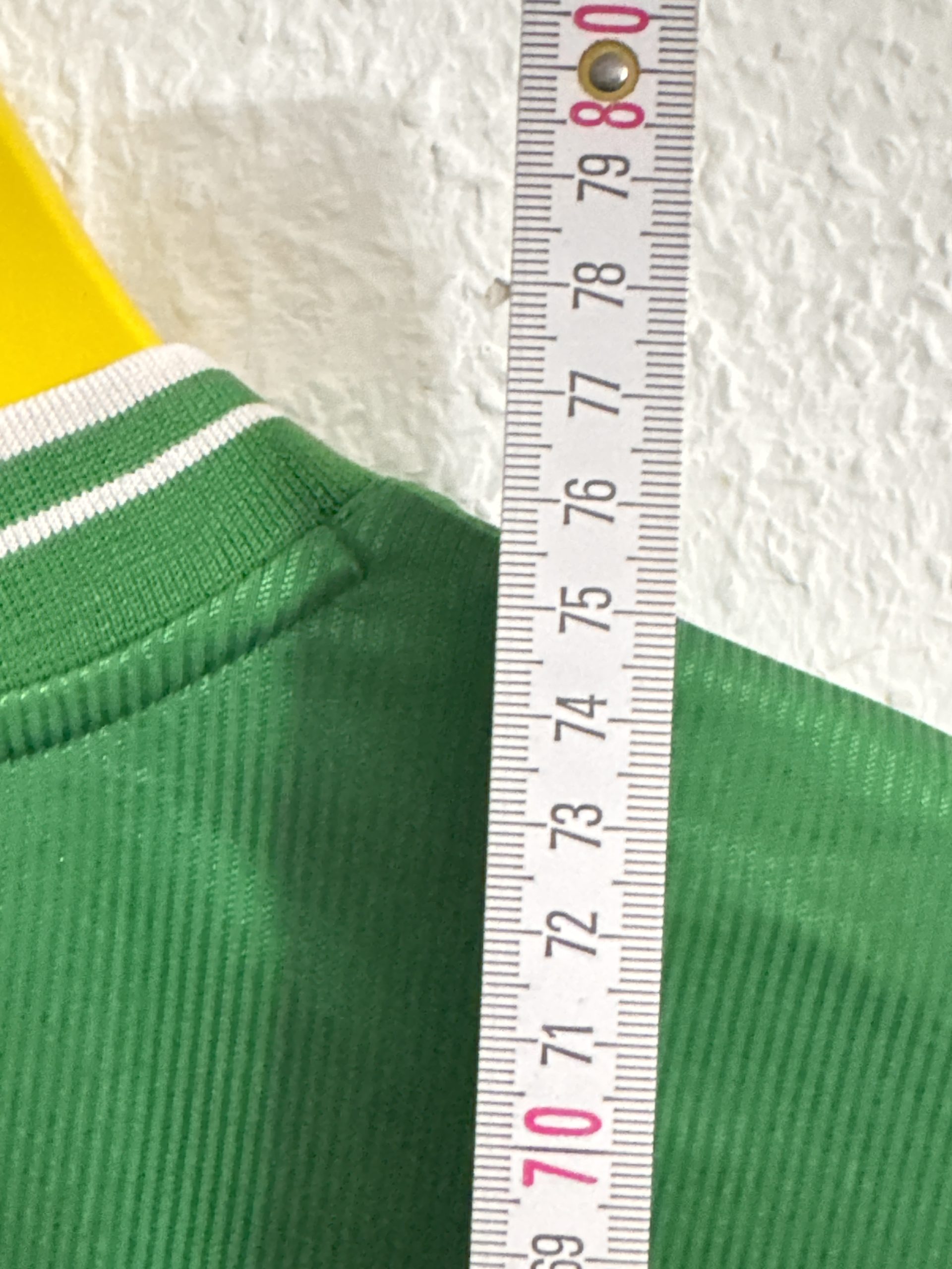 Asics Green Long Sleeve V-Neck Sports Top Size XL 2849 image 8