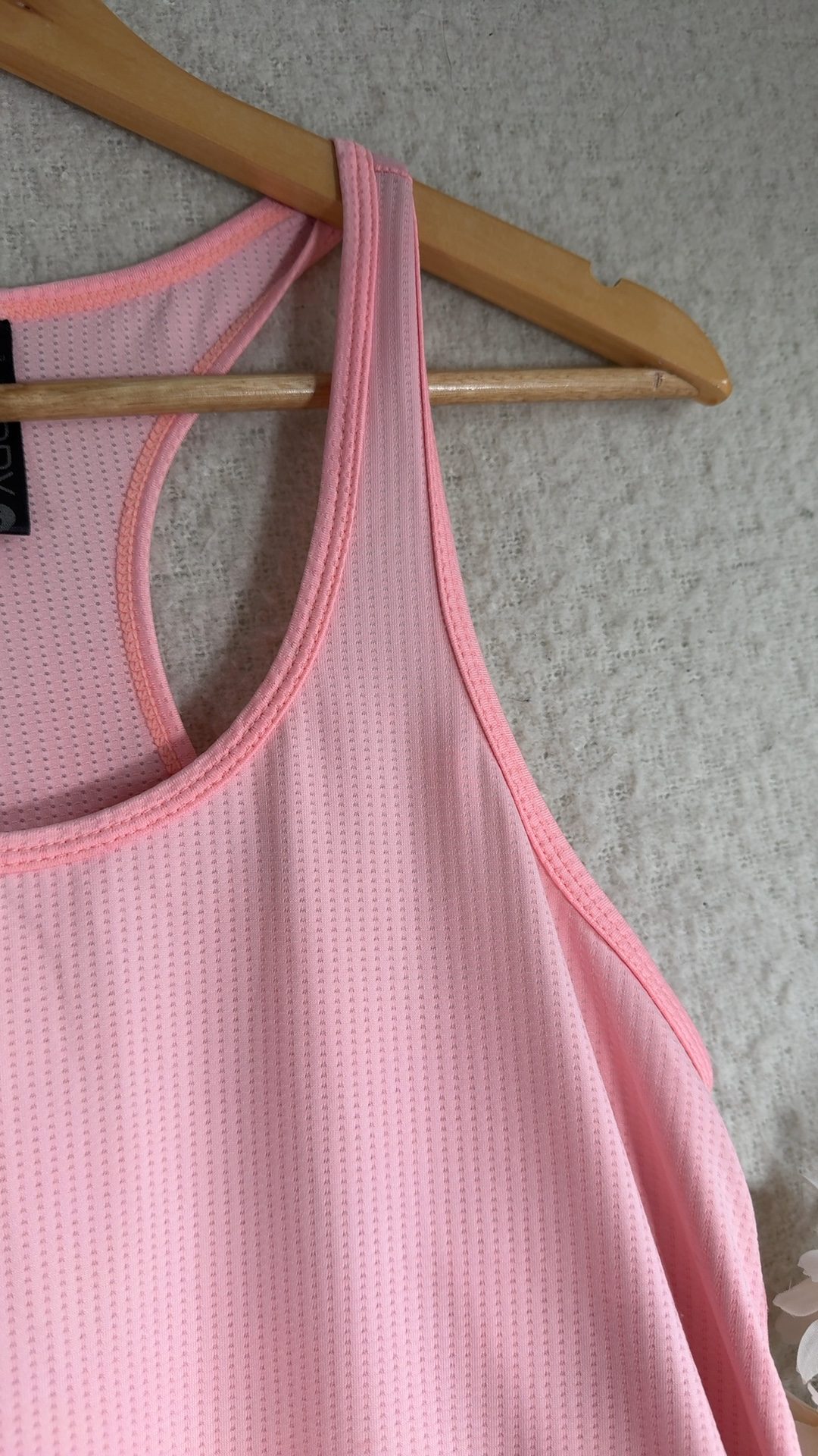 Cotton On Body Pink Racerback Sports Tank Top UK Small Lightweight Activewear image 2