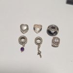 925 michalhill Silver Mixed Charm Beads Set