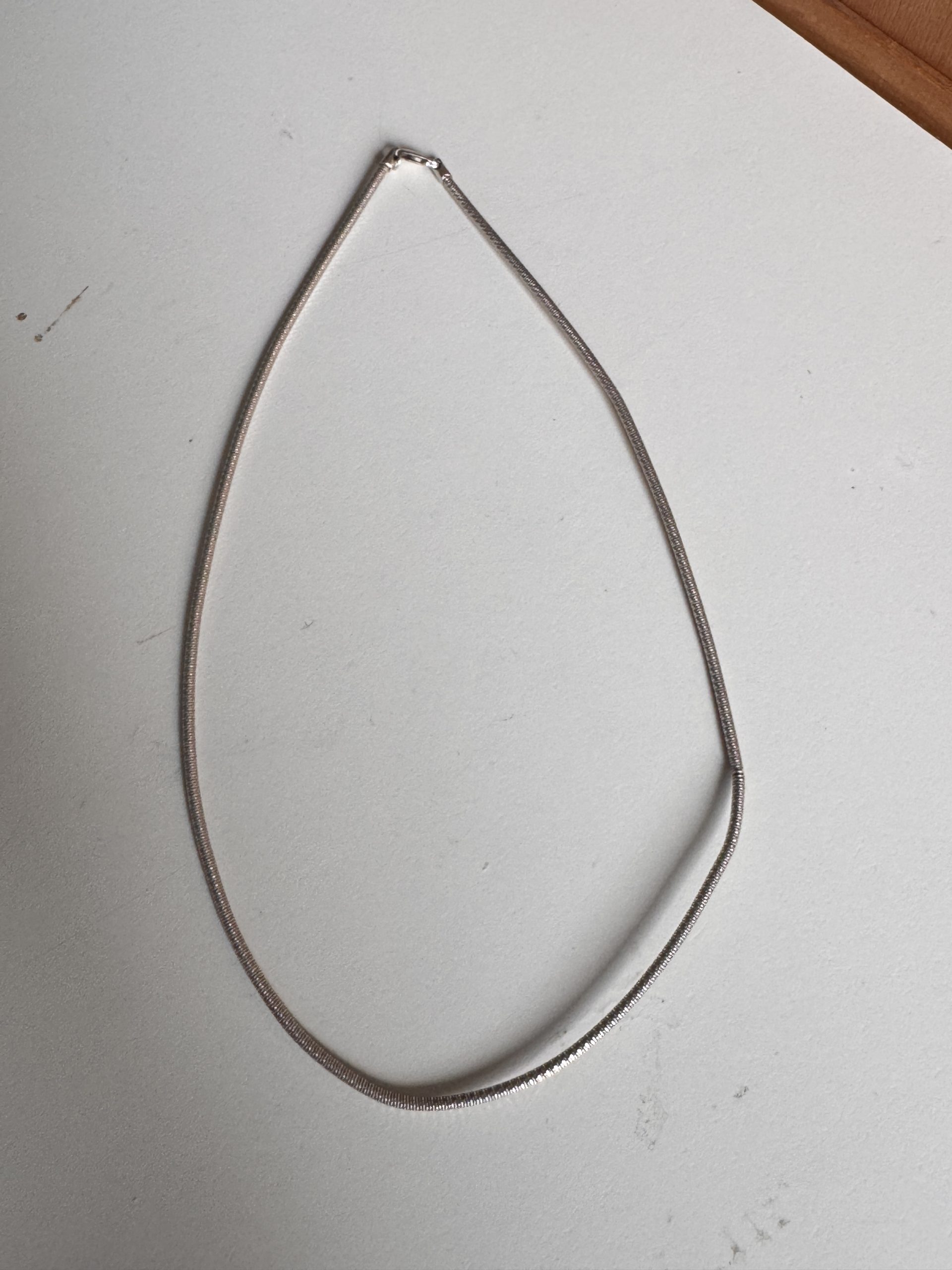 Sterling Silver 925 Snake Chain Necklace 22 cm 11g 21