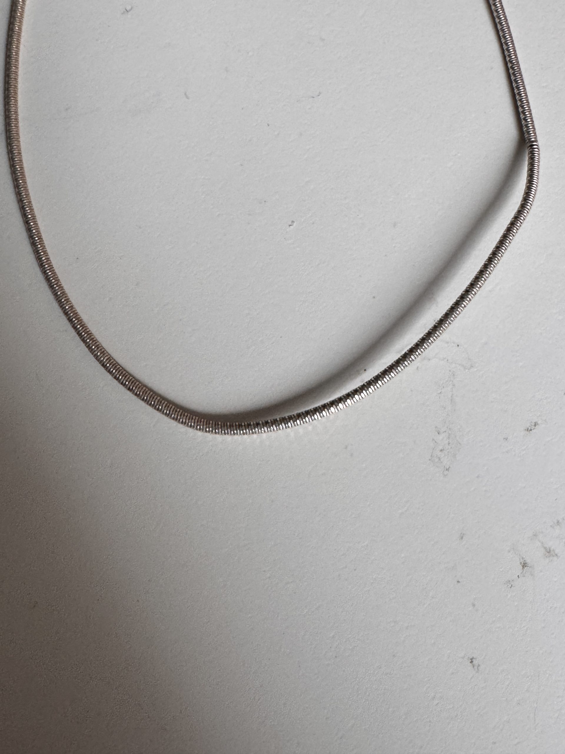 Sterling Silver 925 Snake Chain Necklace 22 cm 11g 21 image 6