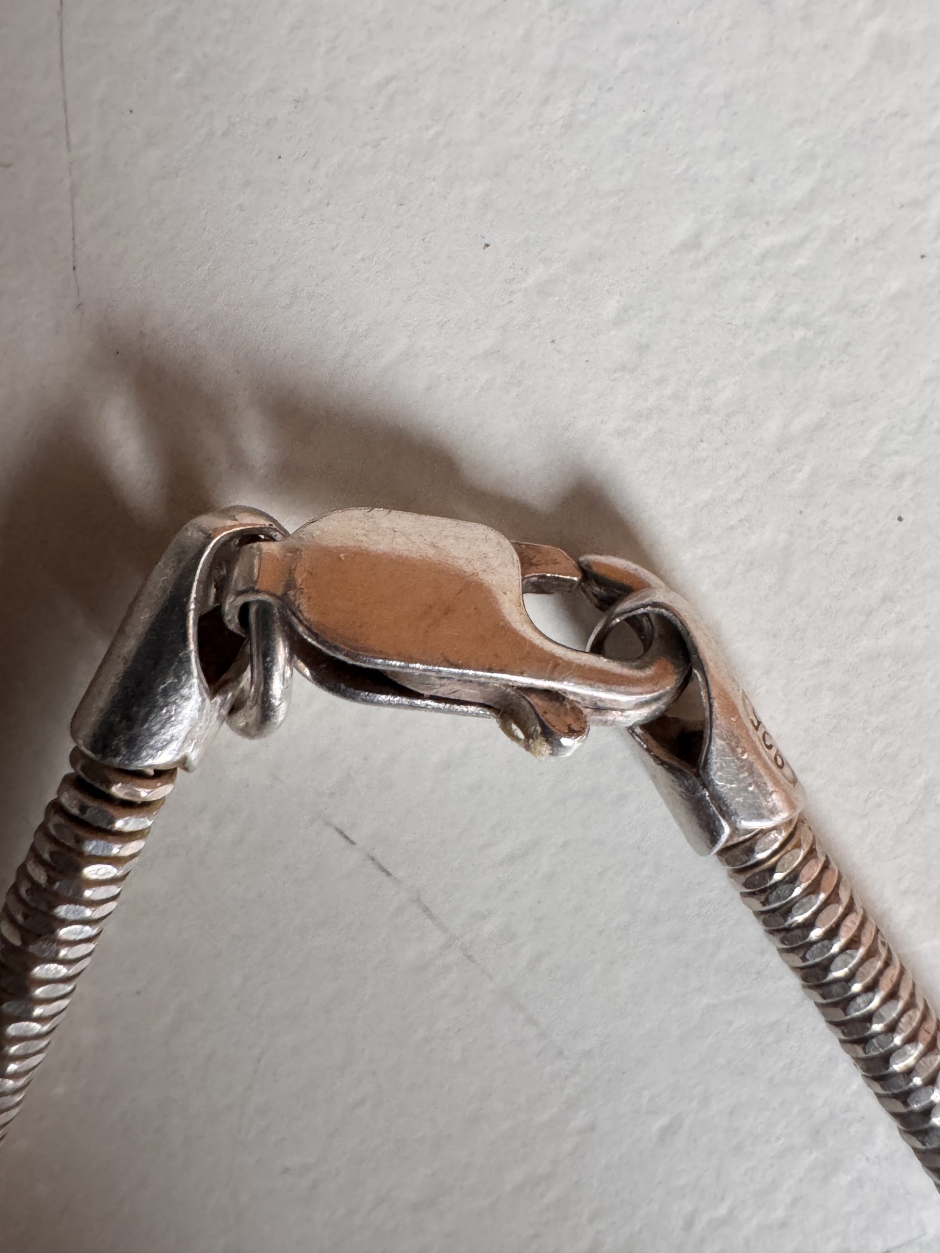 Sterling Silver 925 Snake Chain Necklace 22 cm 11g 21 image 9