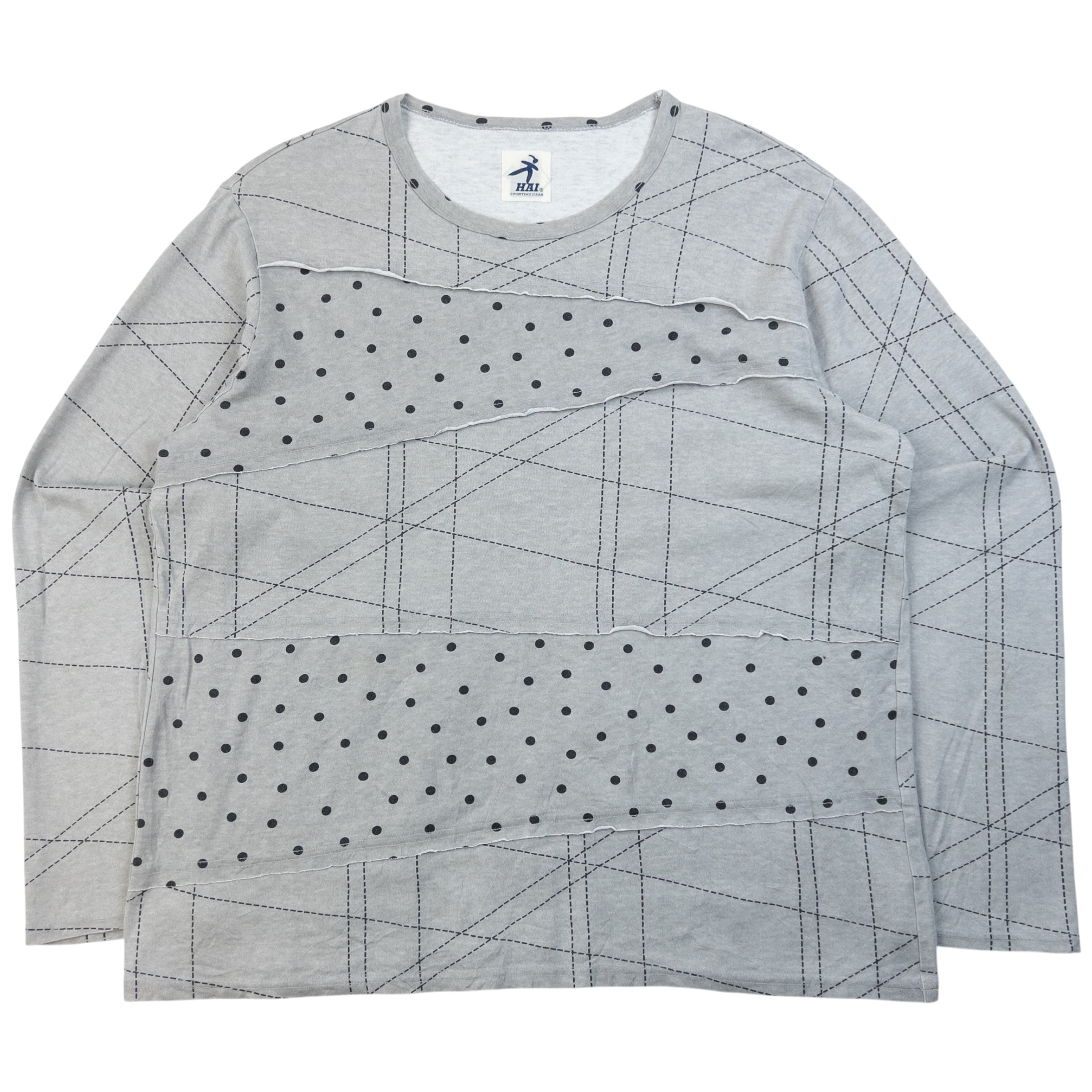 Vintage 90s Hai Sporting Gear By Issey Miyake Long Sleeve T Shirt Womens Size M