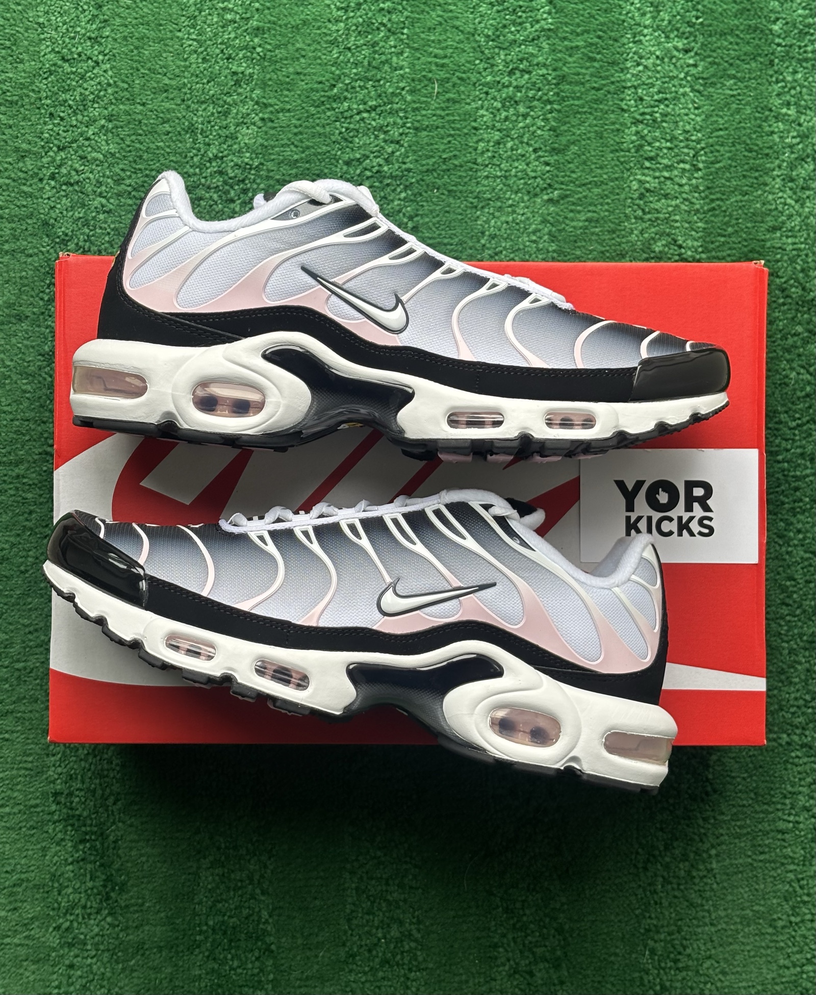 UK 8.5 Nike Air Max Plus | Black Pink Foam IU7540-001 | New