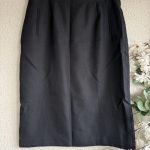 Dee Black Pencil Skirt UK 22 Smart Workwear Classic Elegant Style