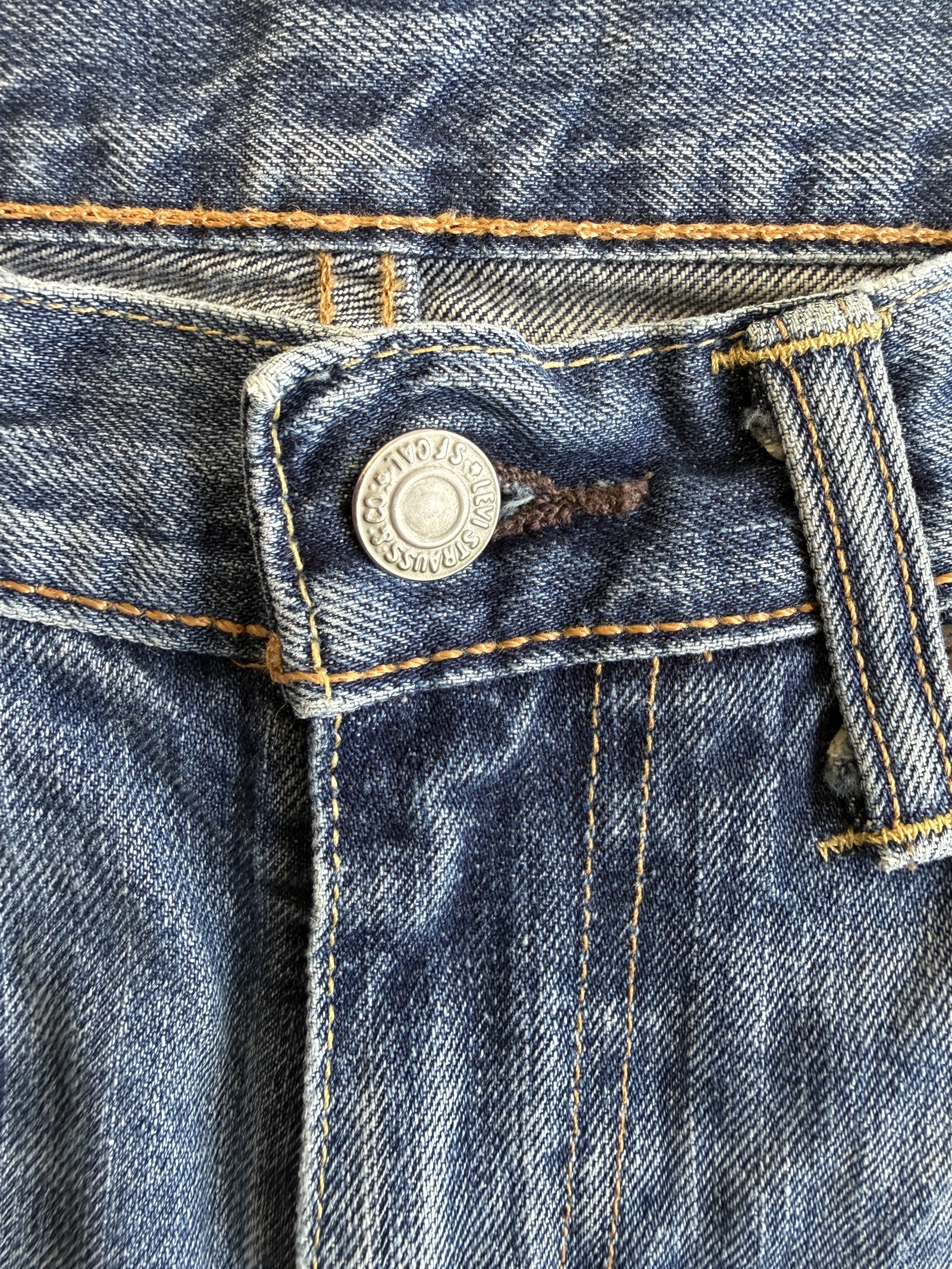 Levi's Blue 511 Slim Fit Denim Jeans 28 Waist 30 Length image 3