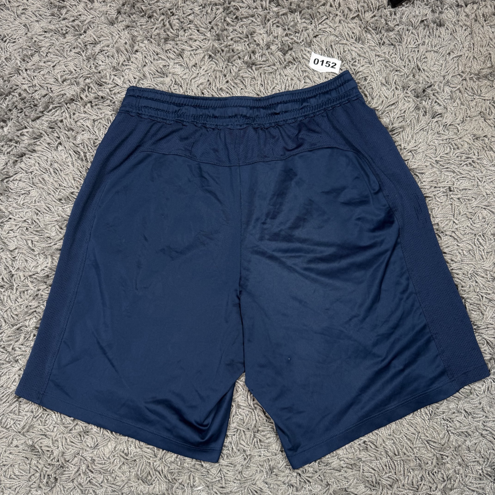 Under Armour Navy Blue Men's Sports Shorts Medium HeatGear image 7