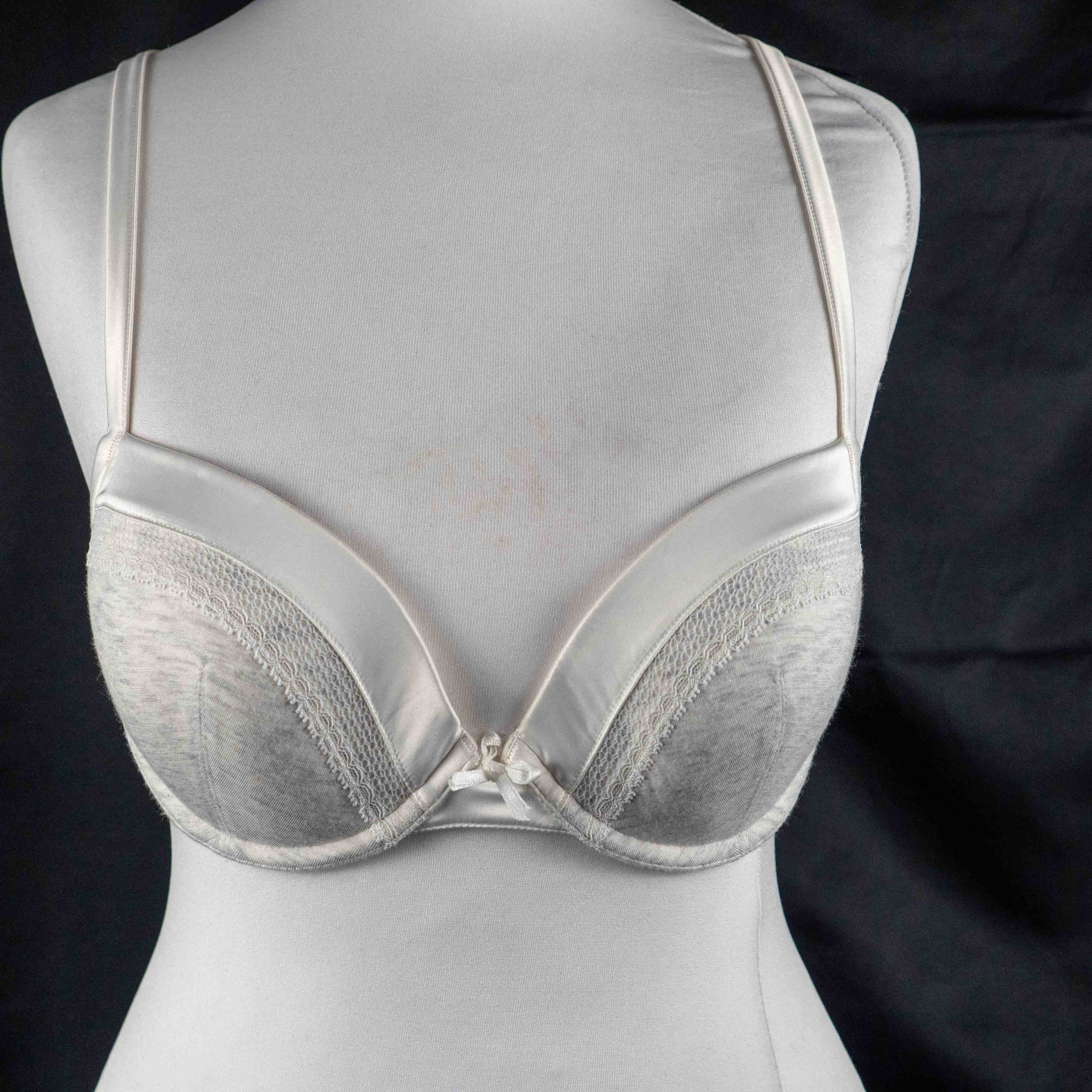 Esprit 36A Grey Padded Bra NWT