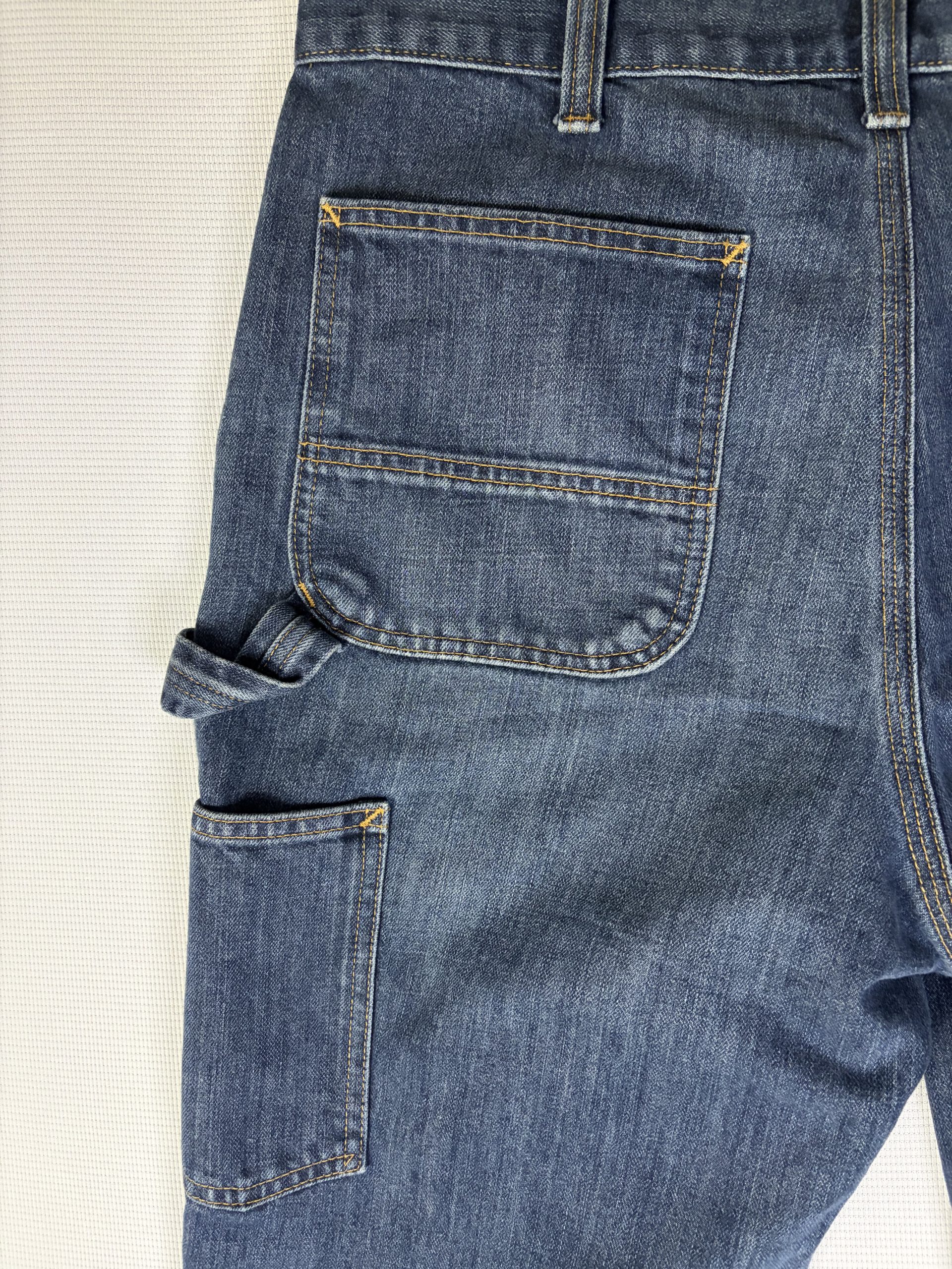 Carhartt Carpenter Jeans Mens W36 L30 Denim Blue Relaxed Fit Workwear image 6
