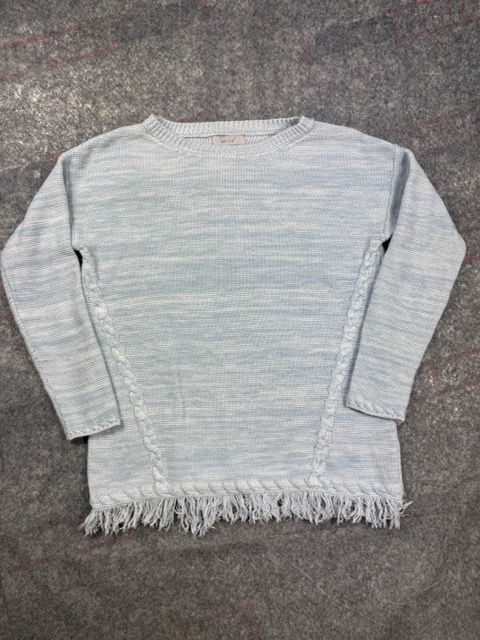 M&S Blue Mix Per Una Jumper UK 10