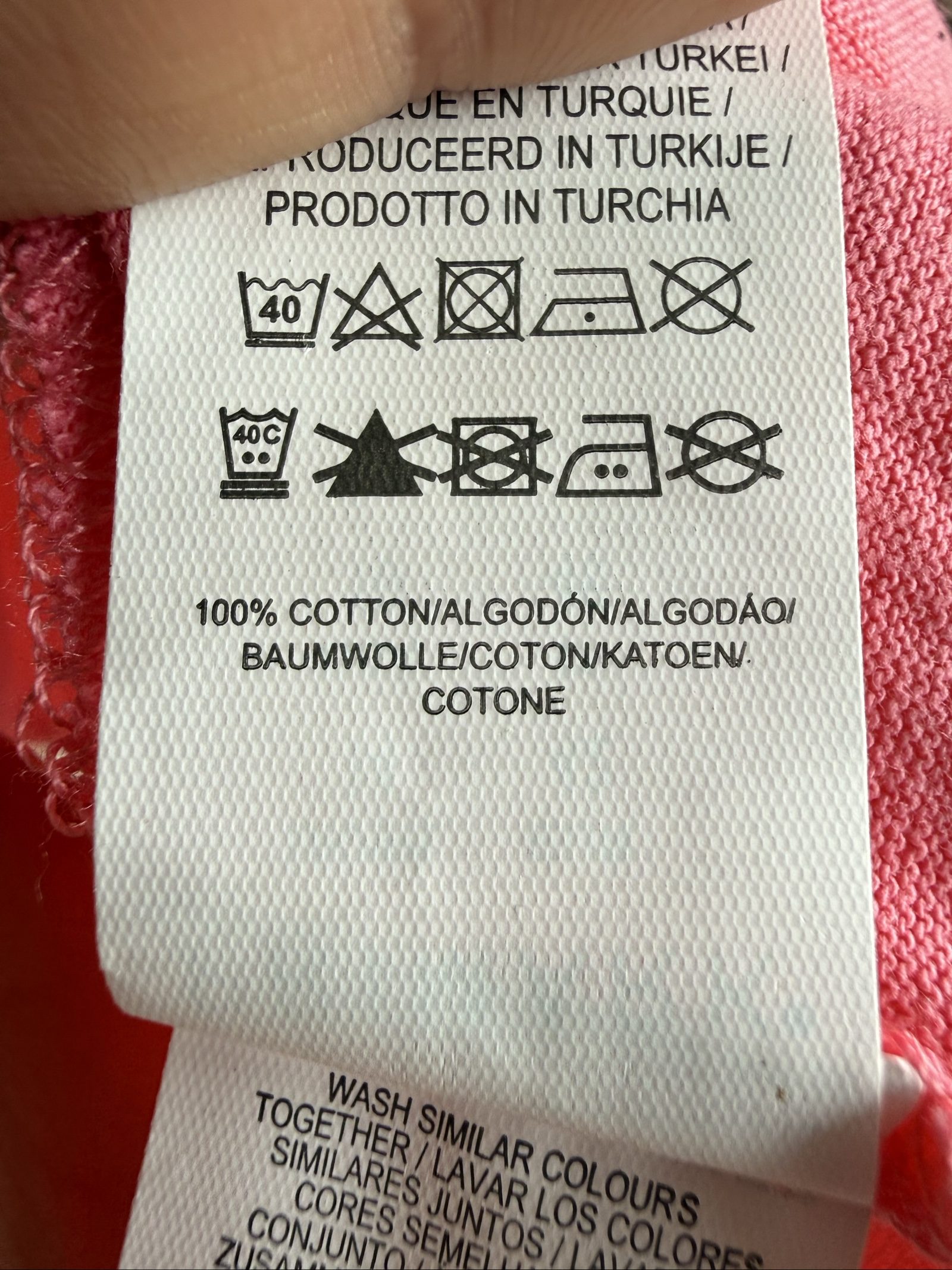 Primark Pink Slogan Tank Top UK 14 Casual Summer Vest image 6