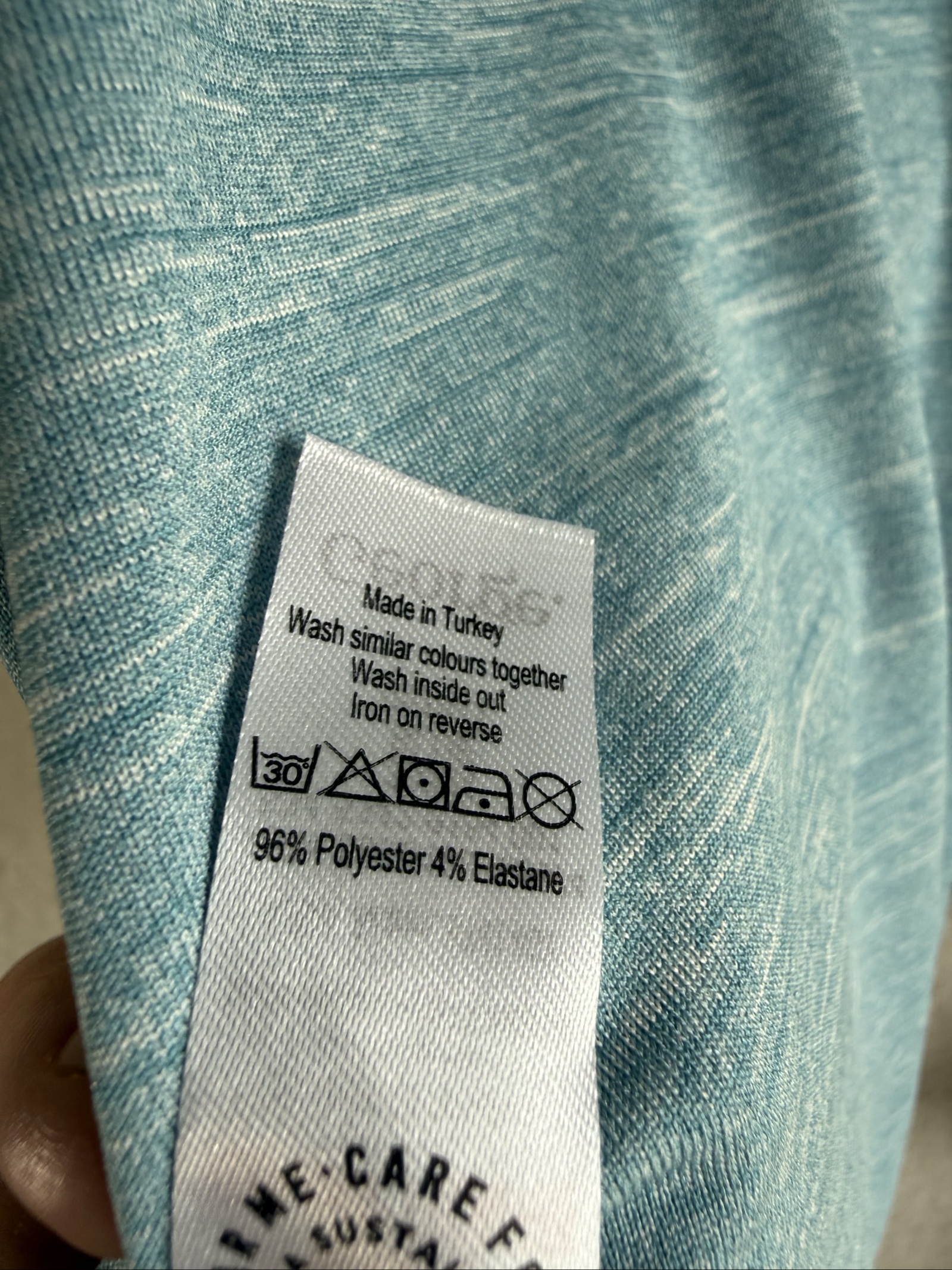 George Blue Casual T-Shirt Medium 12-14 Think It Want It Motivational Top image 5