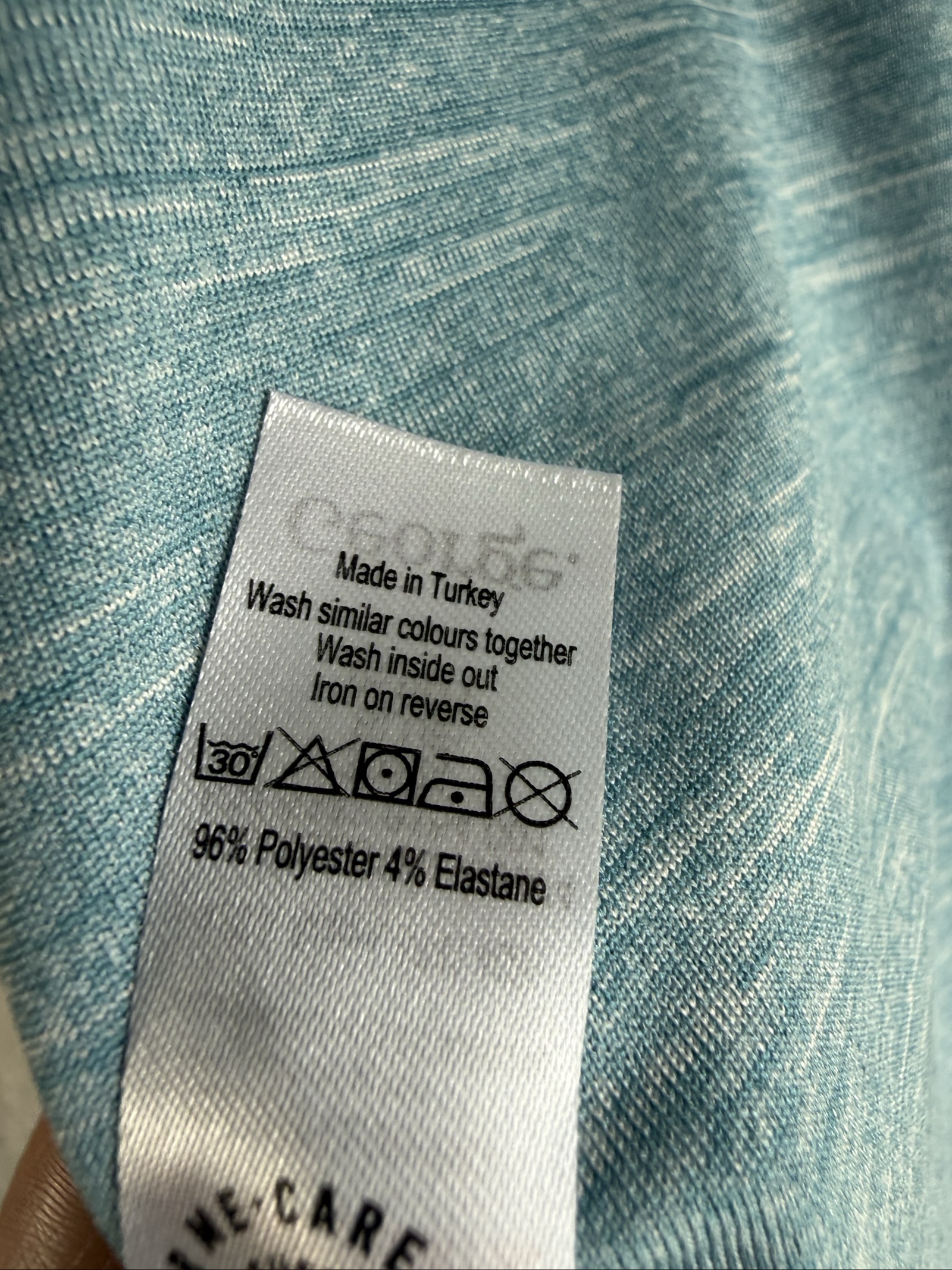 George Blue Casual T-Shirt Medium 12-14 Think It Want It Motivational Top image 6