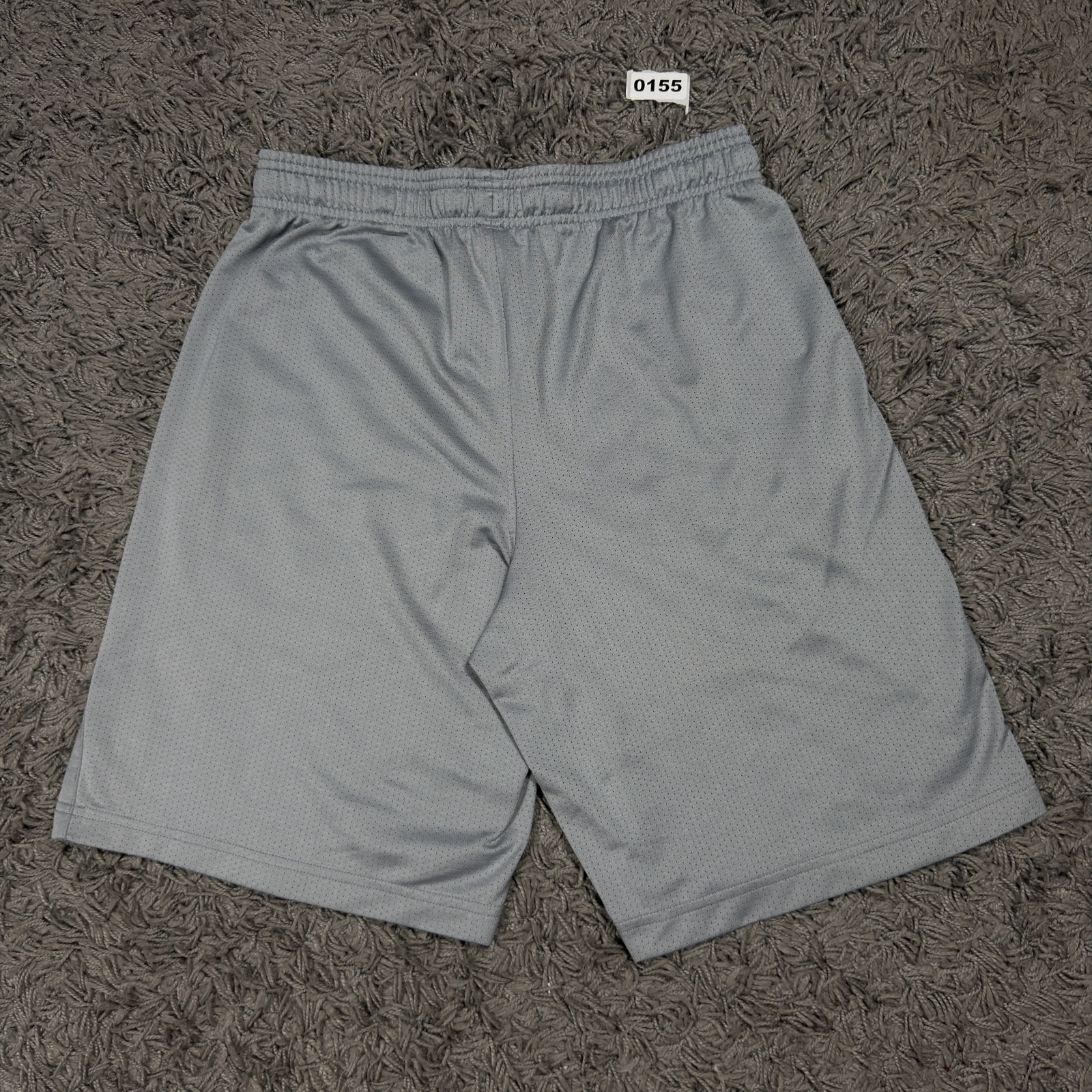 Under Armour Grey Mesh Sports Shorts M Elastic Waist image 8