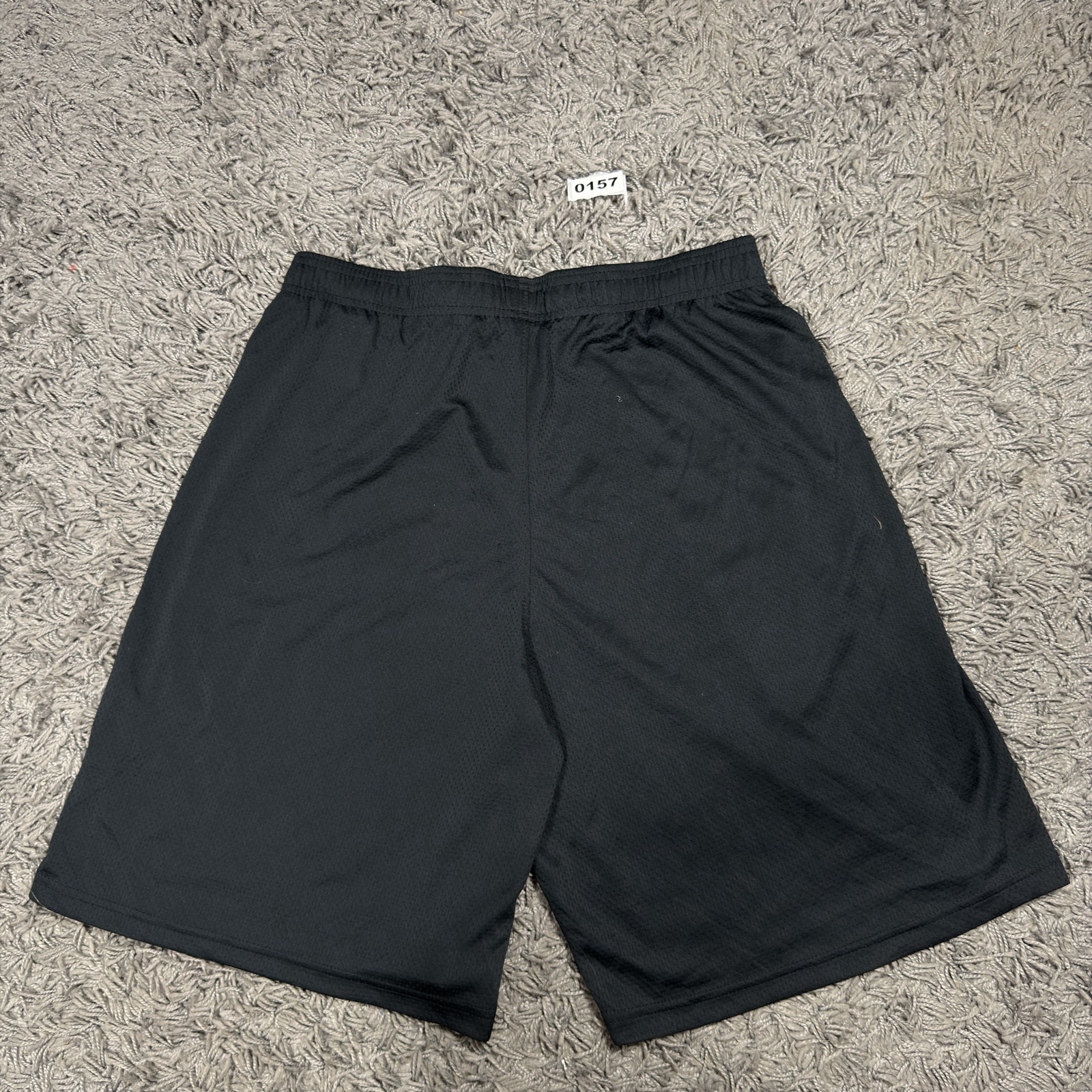 Under Armour Black Athletic Shorts Large Loose Fit Drawstring image 7